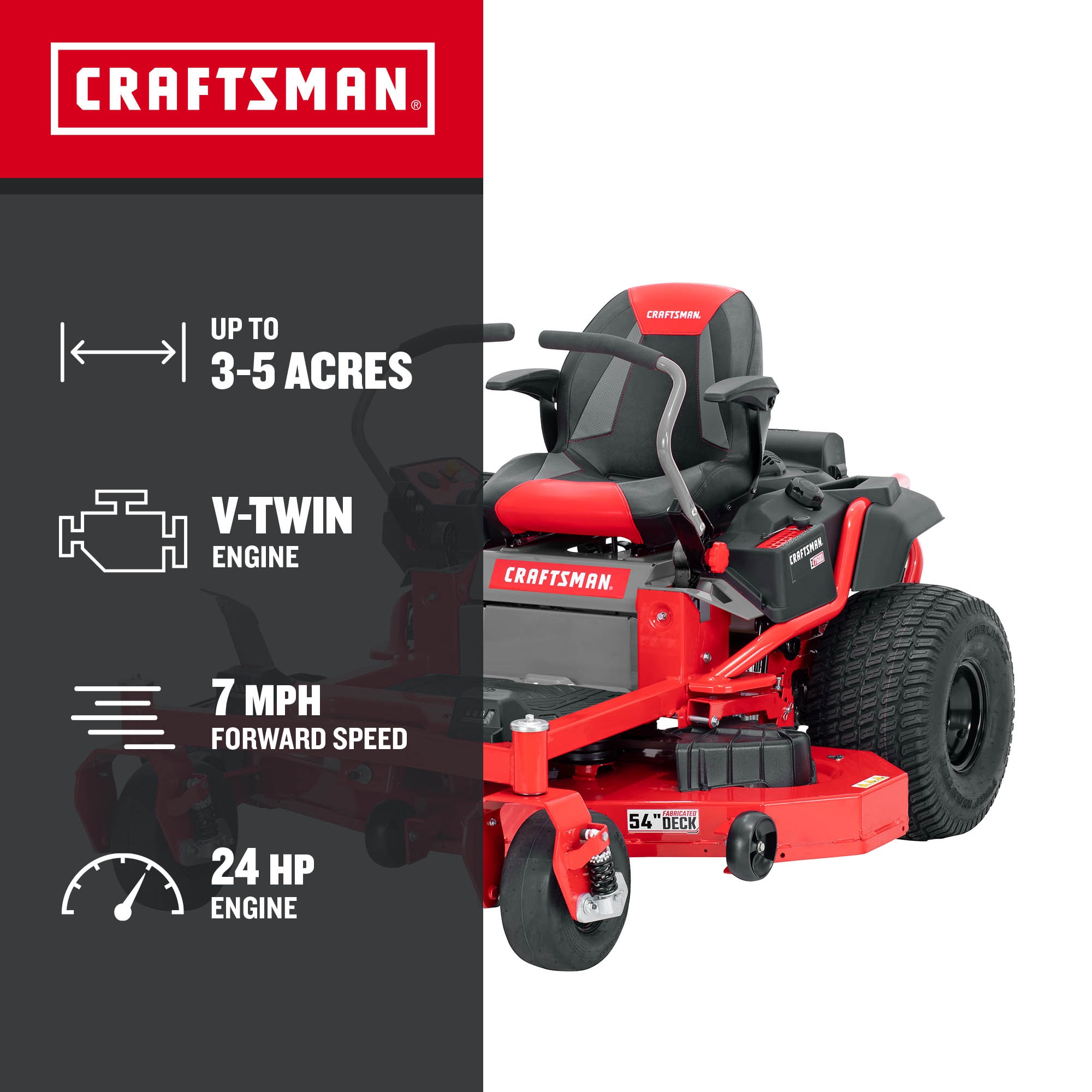 CRAFTSMAN CMGN231702 Zero-Turn-Mowers - View #2