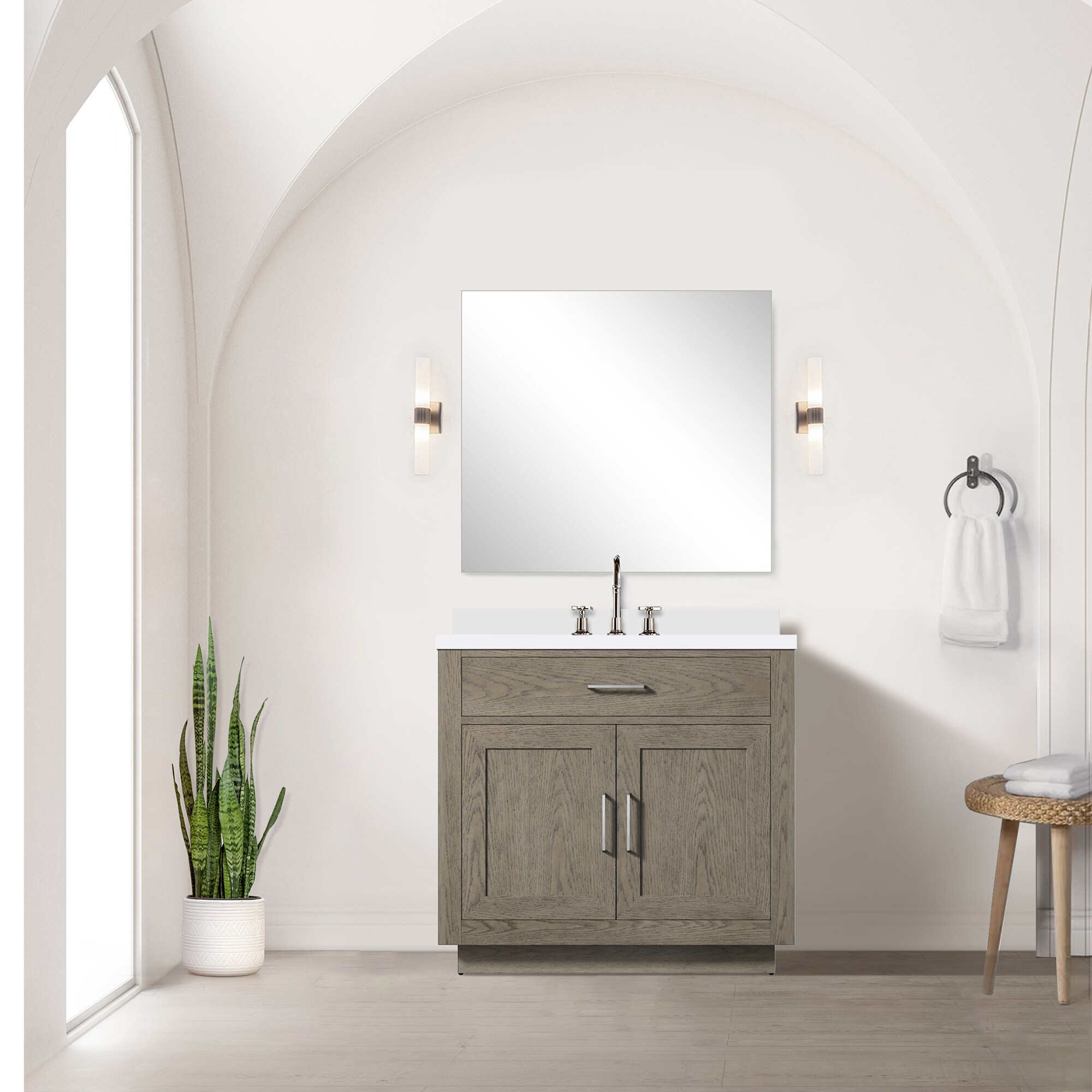 Lexora LVGI36SR300 Bath-Vanity-Combo - View #8