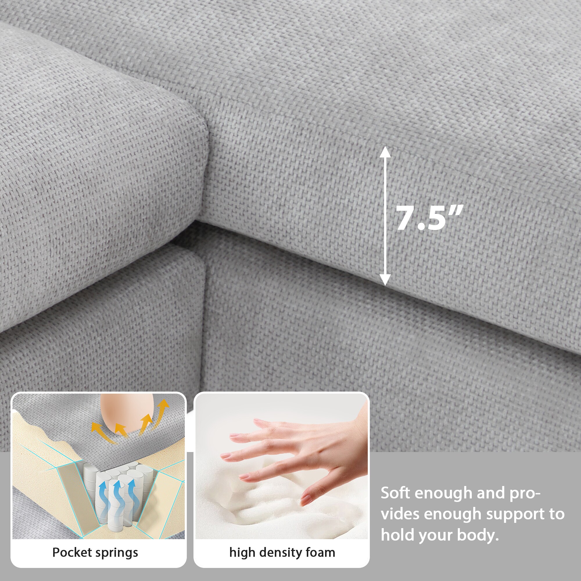 JIMSMAISON JMGTSO15LG Sofas-Loveseats - View #9