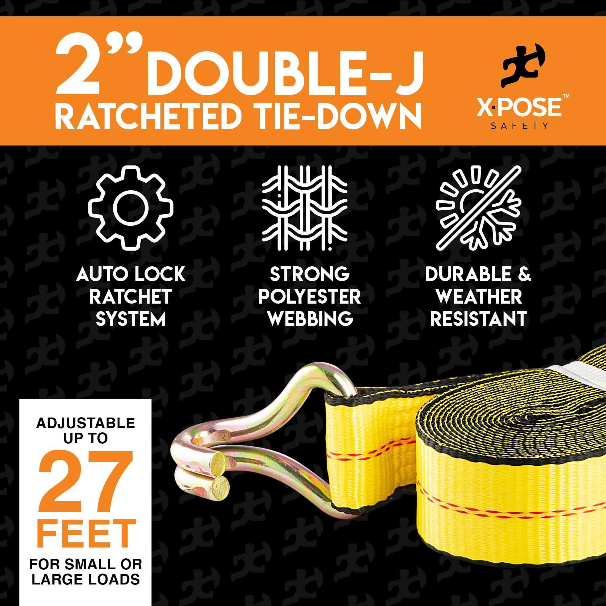 XPOSE SAFETY RTD227-DJH-1-X-S ratchets - View #2