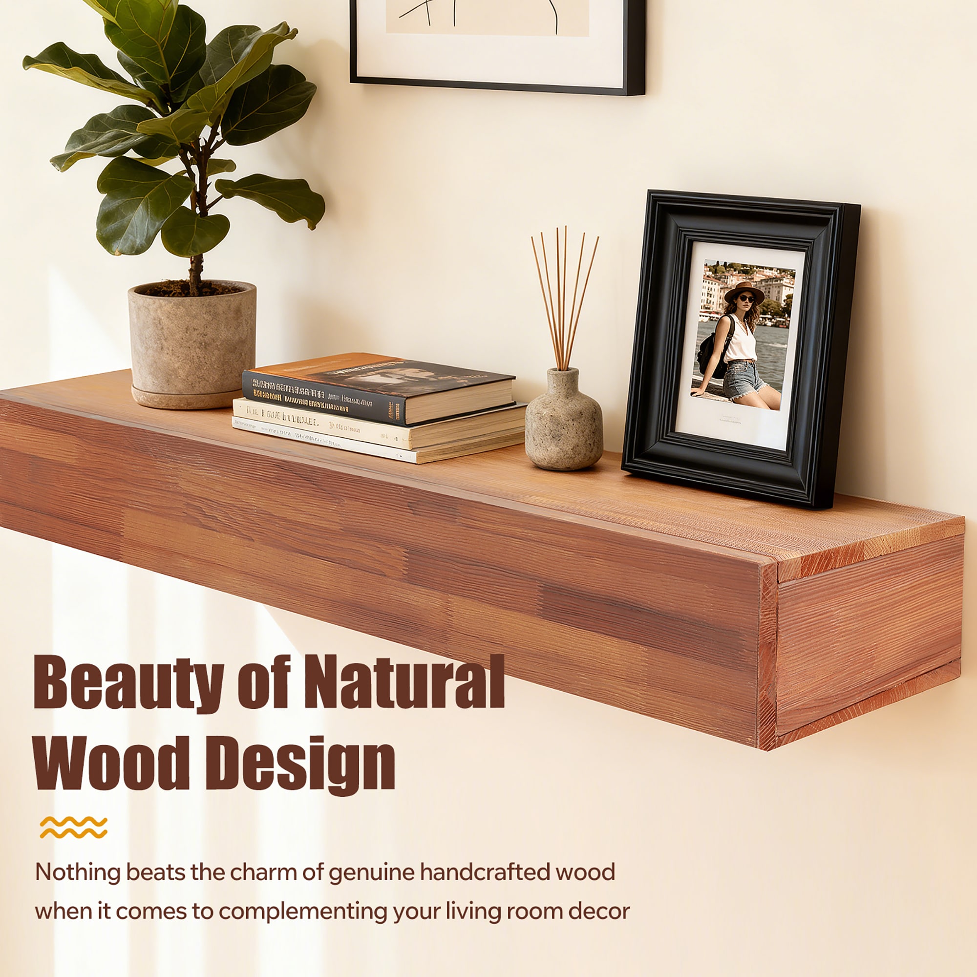 Gaierptone CRXYR6Q7LBK Mantel-Shelves - View #3