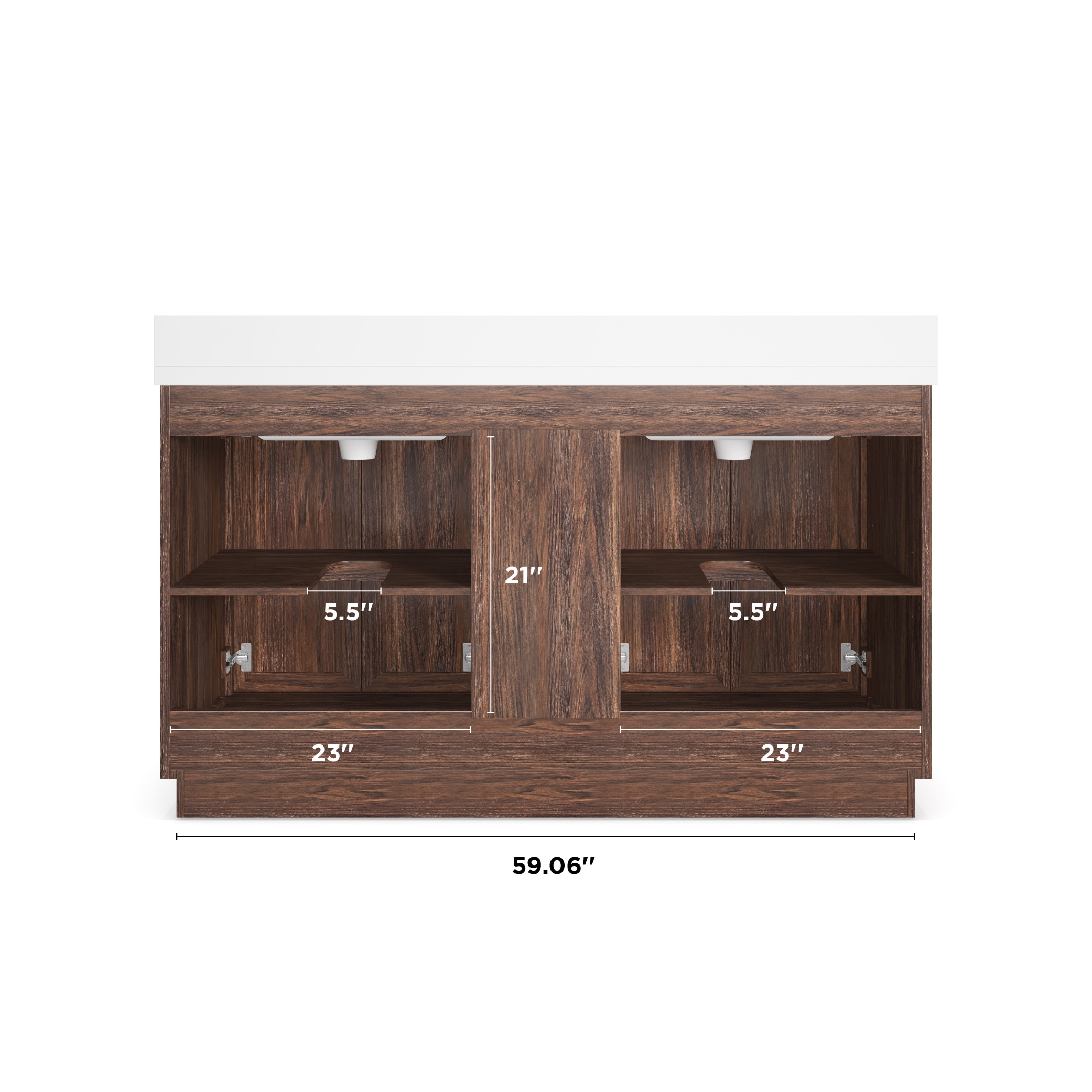 Style Selections LWS60GGVWL Bath-Vanity-Combo - View #6