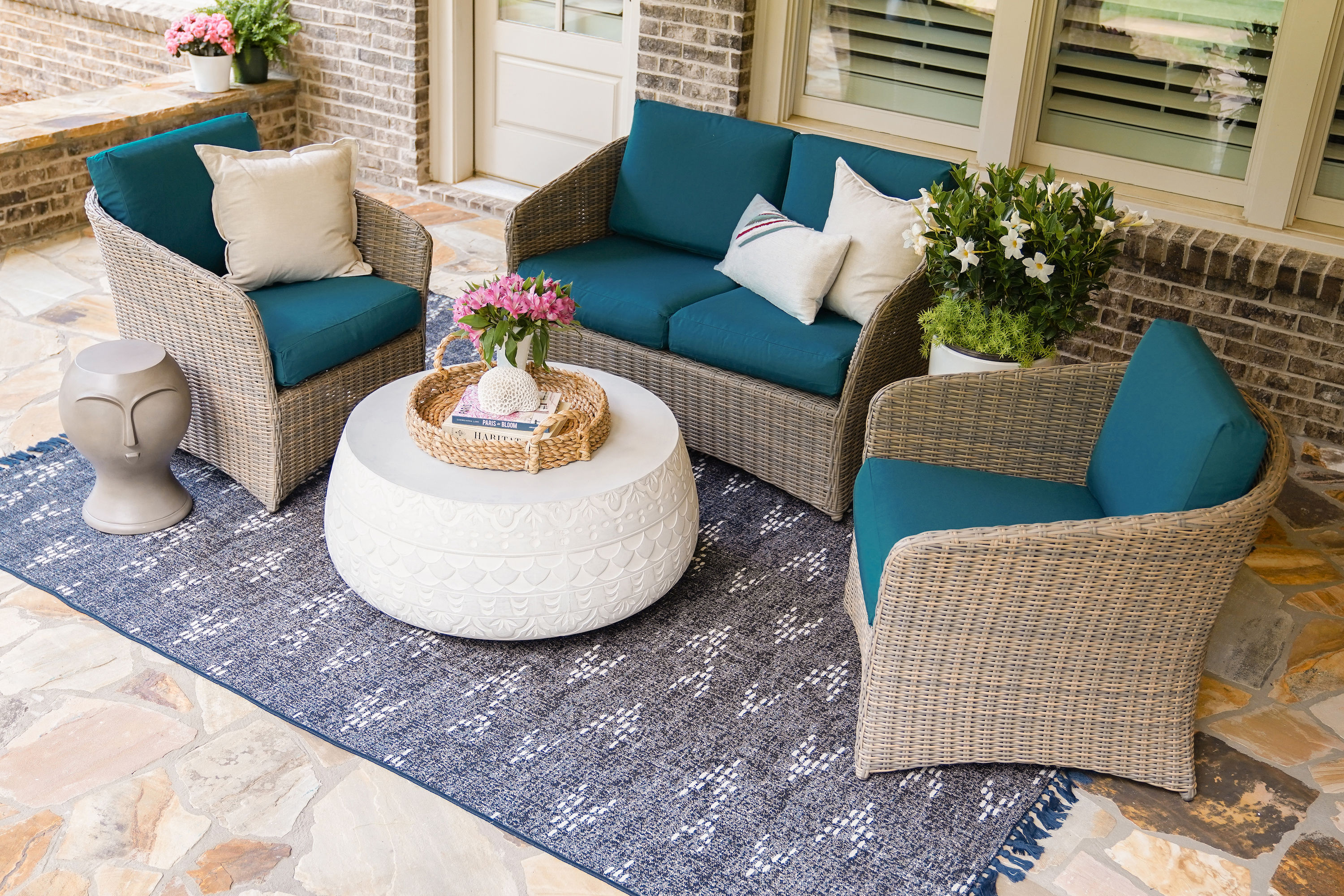 Leisure Made 381776-PEA Patio-Conversation-Sets - View #4