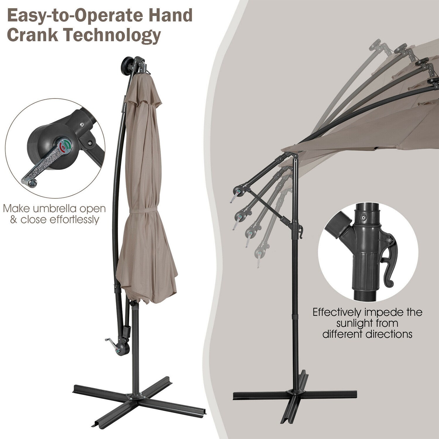 WELLFOR TDG10194CF Umbrellas-2 - View #6