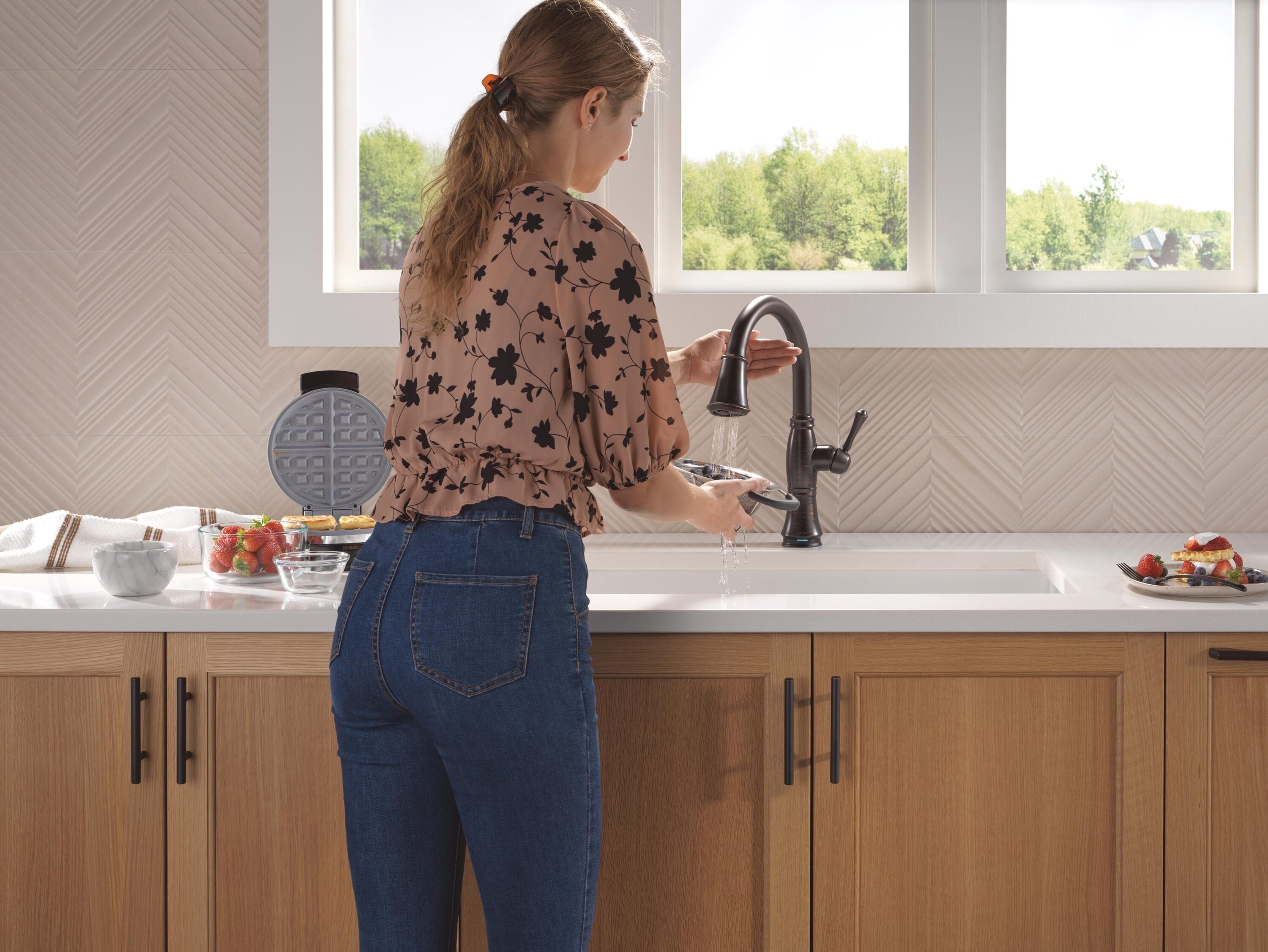 Delta 9197TL-RB-DST Kitchen-Faucets - View #9
