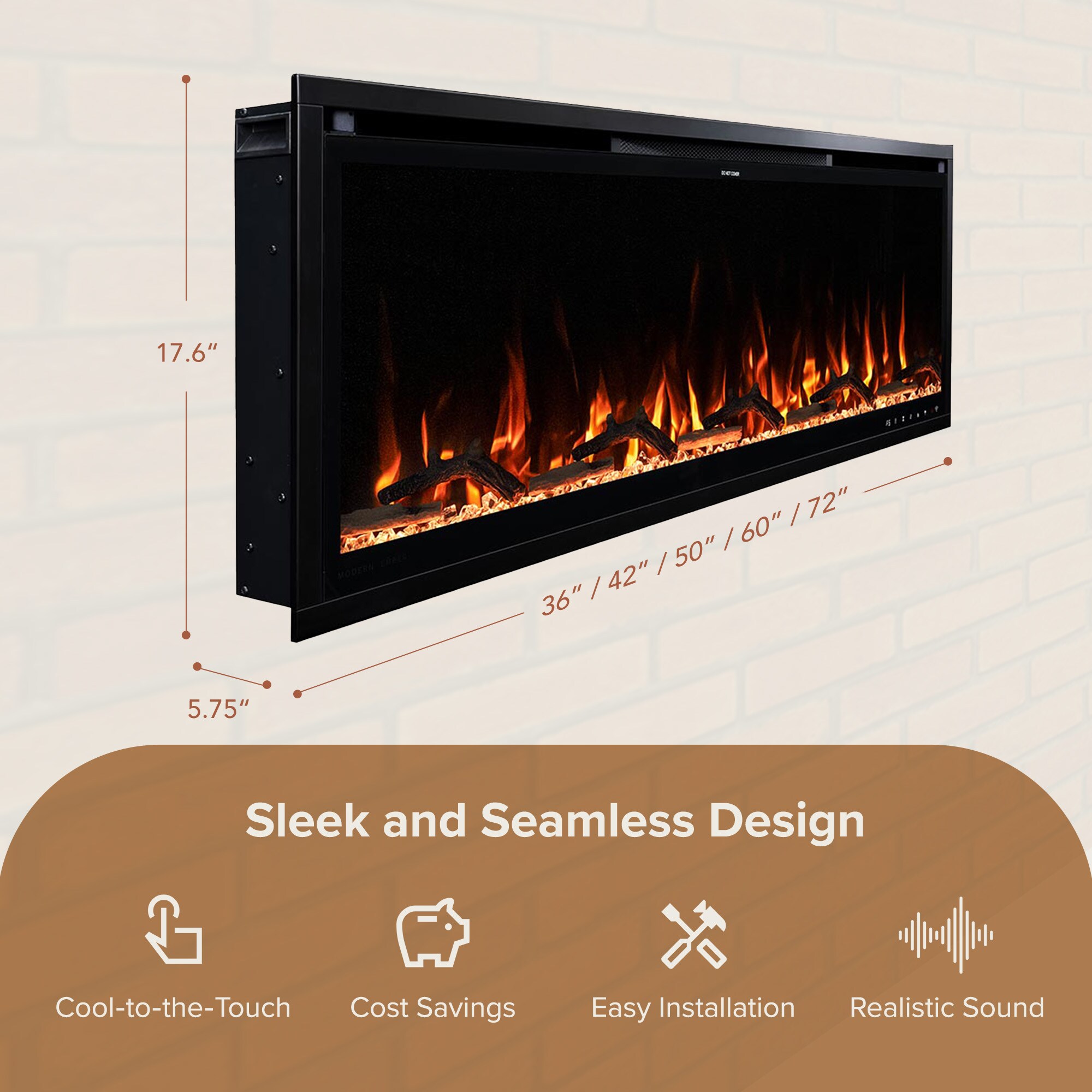 Modern Ember ME-SL50 Electric-Fireplaces - View #6