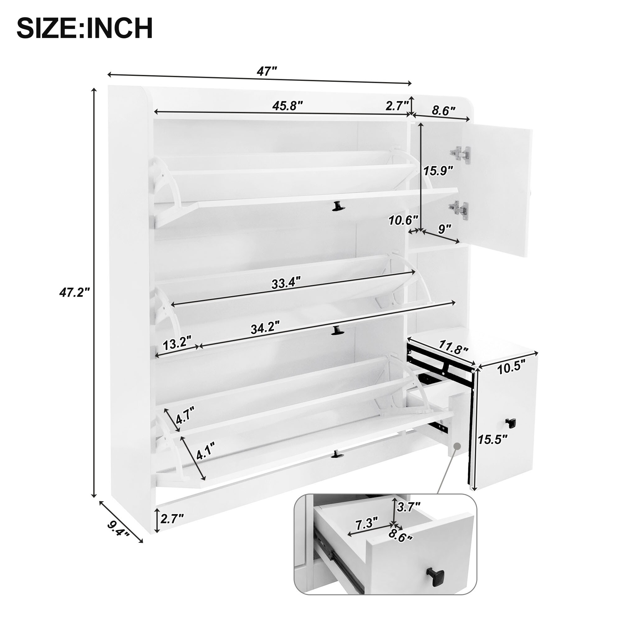 ModernLuxe WF308545AAK Coatrack-Stands-Pedestals - View #6