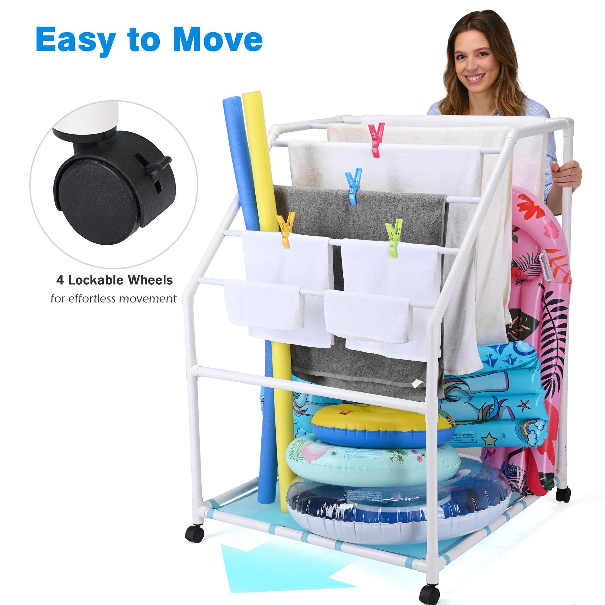 Yescom 06PTR001-7BAR-03-LO Towel-Trees - View #4