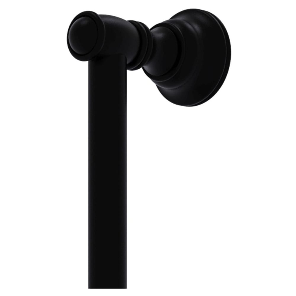 Matte Black Solid Brass 18" Refrigerator Pull