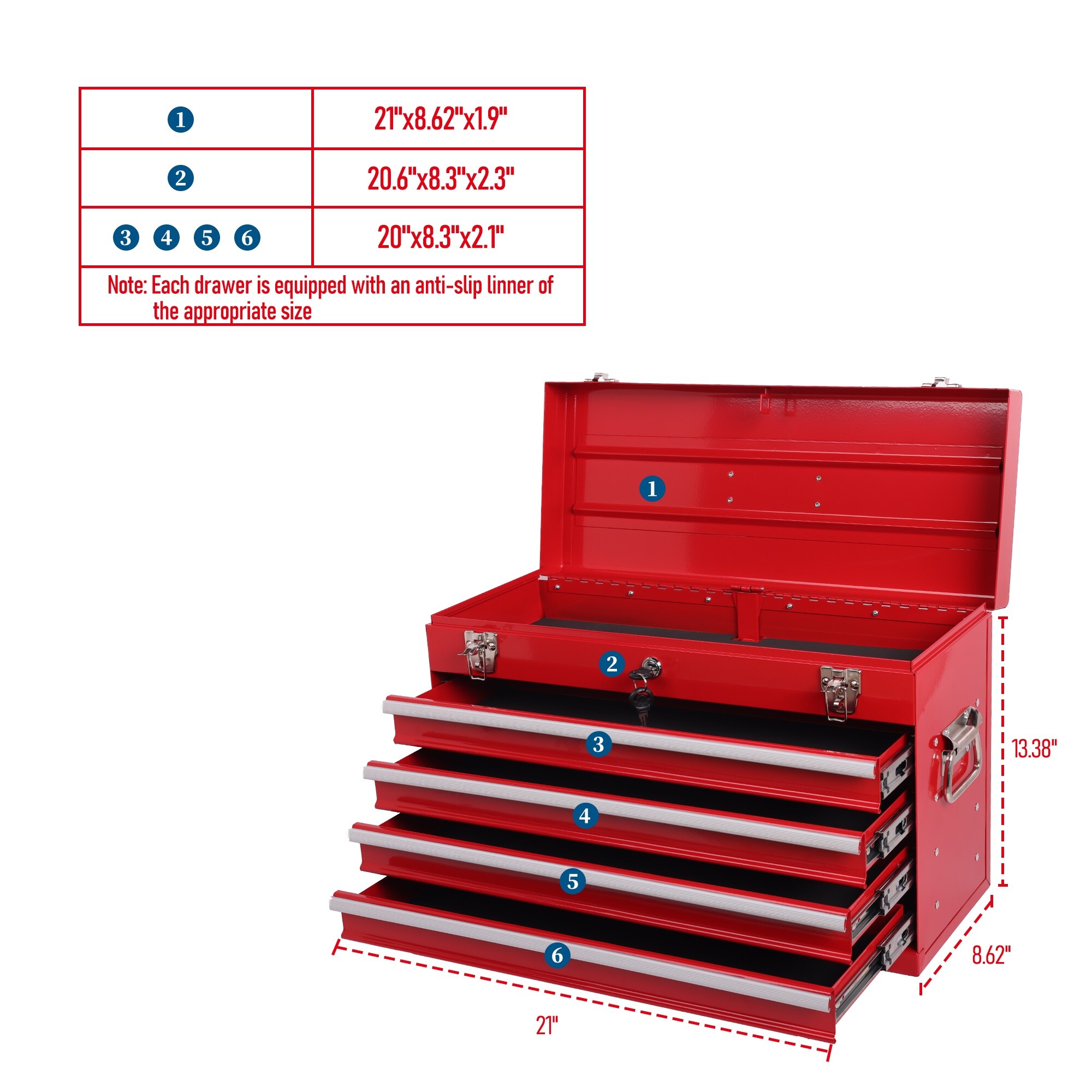 Boyel Living BL-EC30475 Tool-Chests - View #4
