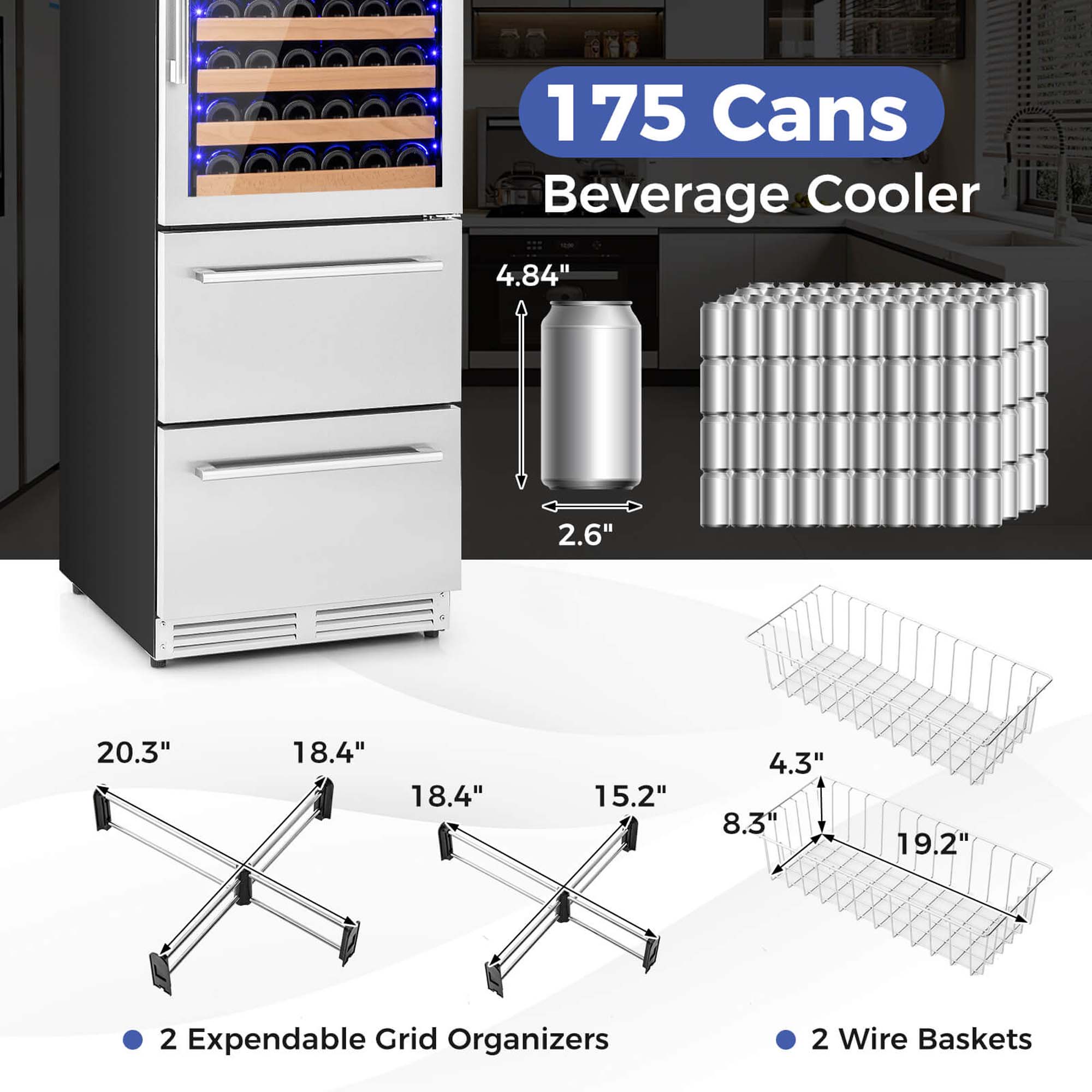 Costway CSHY006666 Beverage-Dispensers - View #7