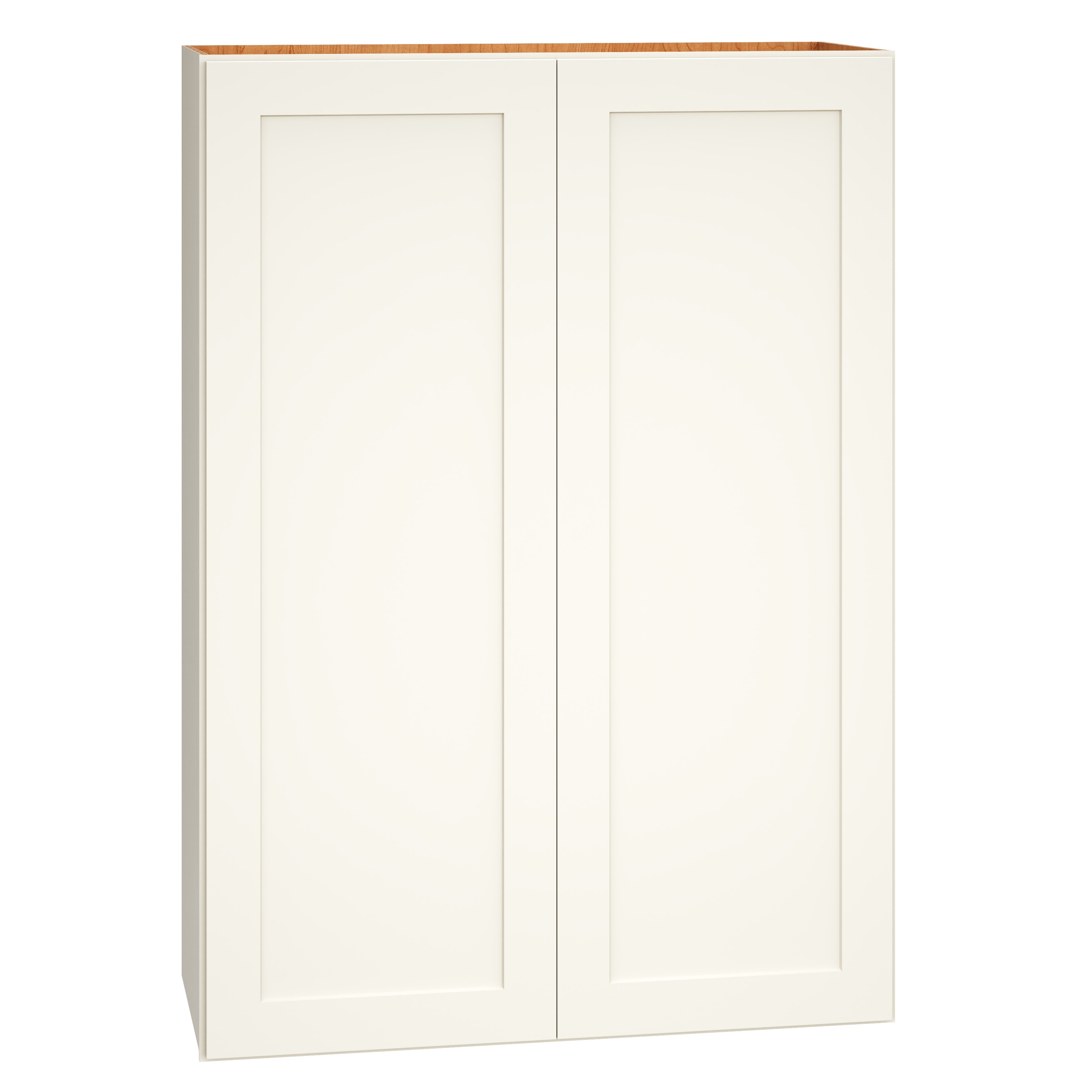 RELIABILT 332 W3042 Pinnacle 30-in W x 42-in H x 12-in D White Wall Fully assembled Plywood Cabinet (Recessed Panel Slab)