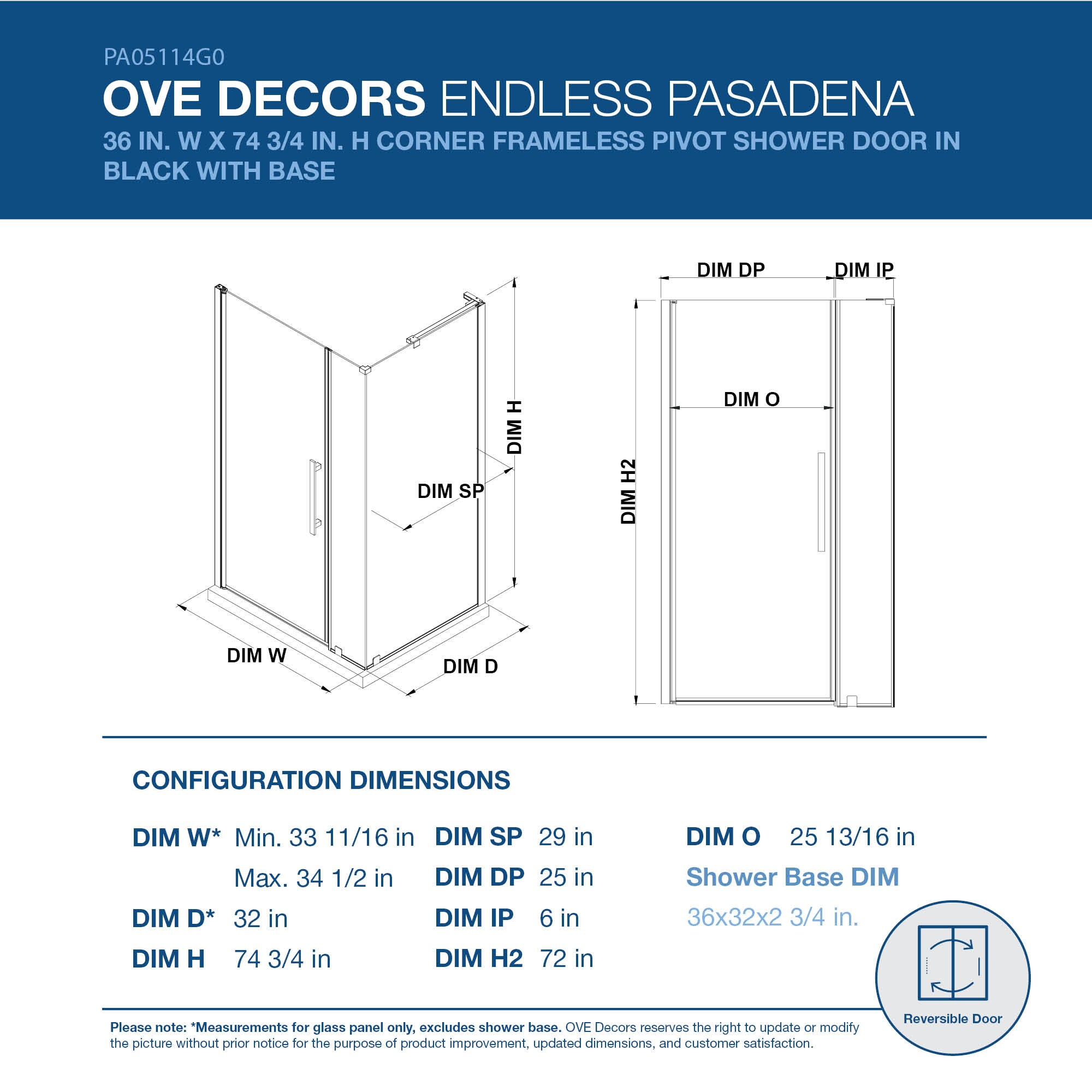 OVE Decors 828796063081 Alcove-Shower-Kit - View #2
