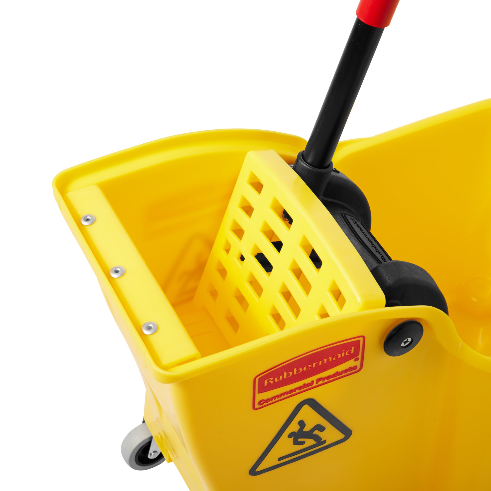 Rubbermaid Commercial 31 Qt Y All-in-one Tandem Mopping Bucket and Mop Wringer 