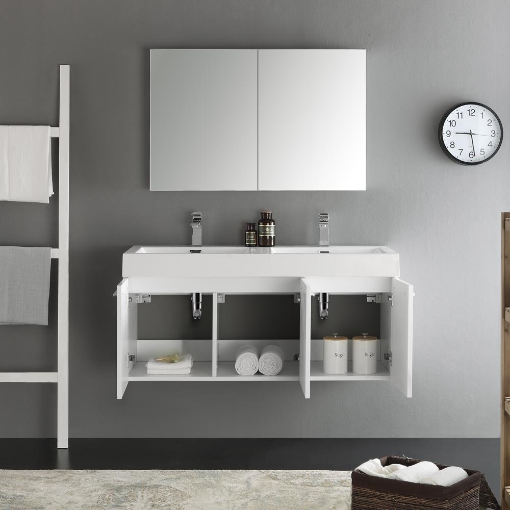 Fresca FVN8092WH-D Bath-Vanity-Combo - View #4