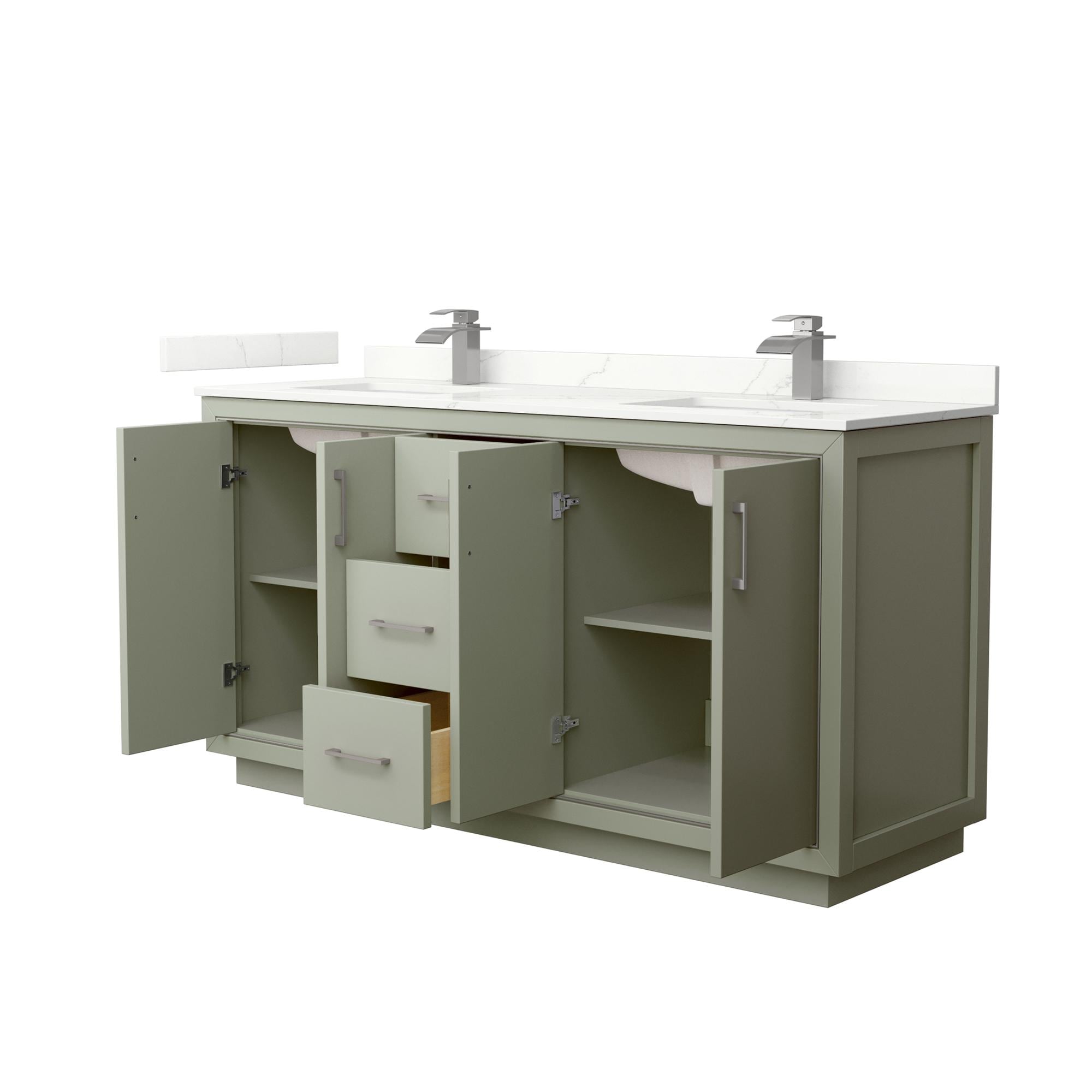 Wyndham Collection WCF111166DLGGTUNSMXX Bath-Vanity-Combo - View #2