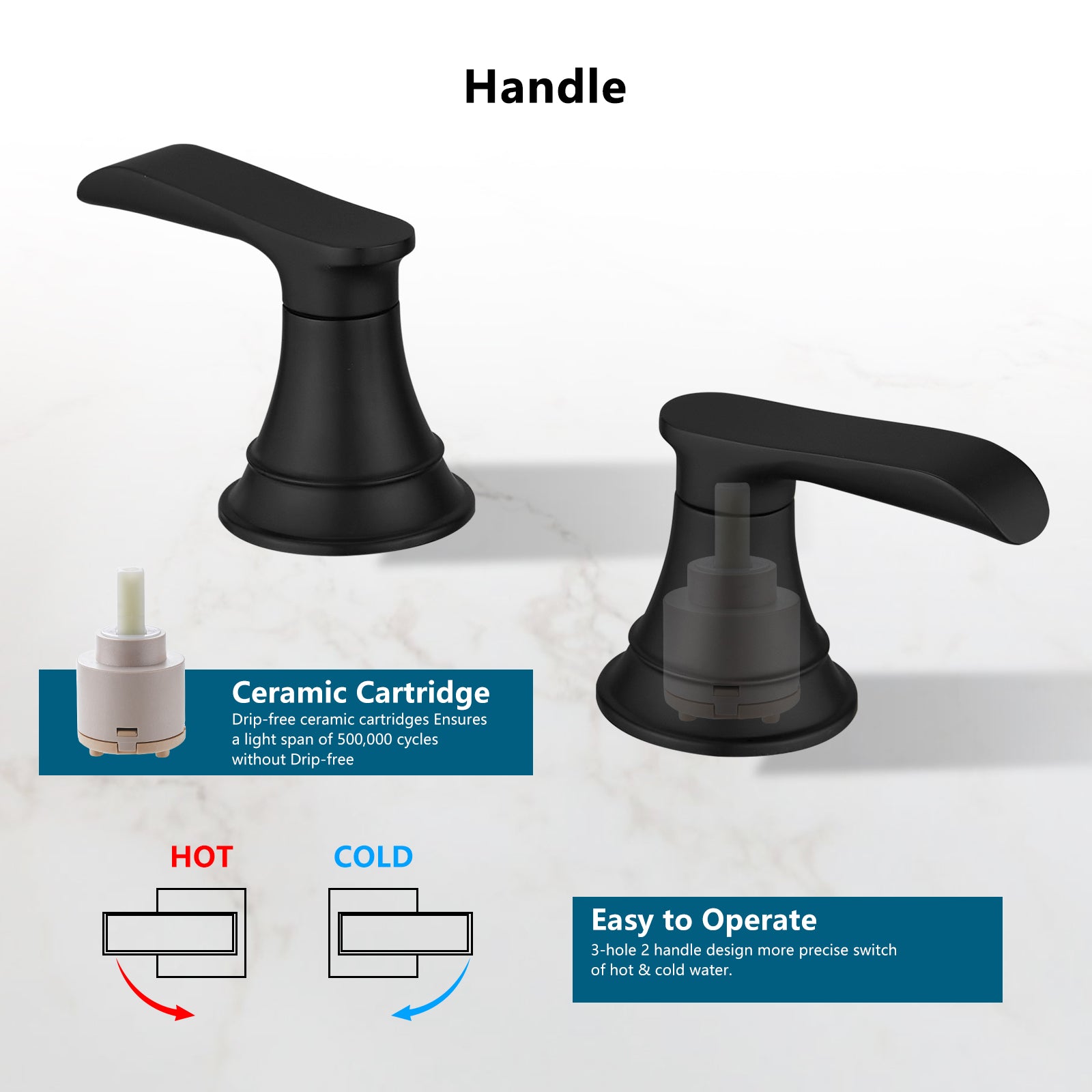 Boyel Living BL-1365-44MB Lavatory-Faucets - View #6