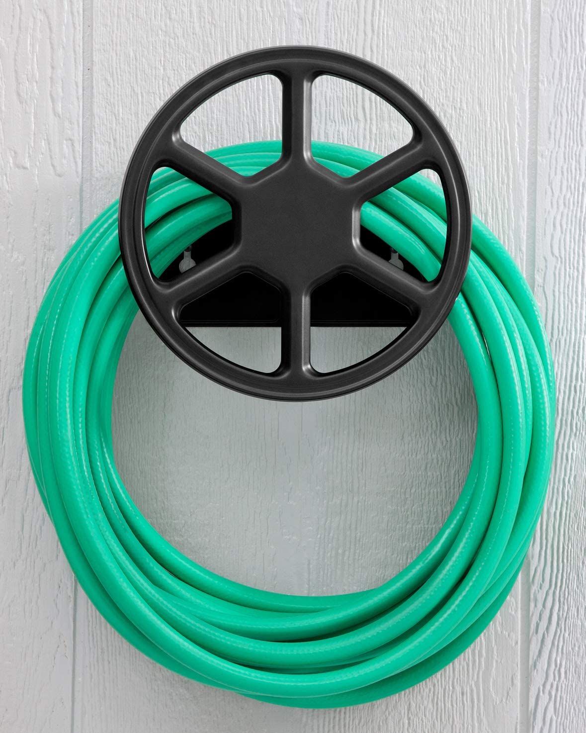 Liberty Garden Hose Hanger Steel 125 Ft Wall Mount Hose Reel 245 A At