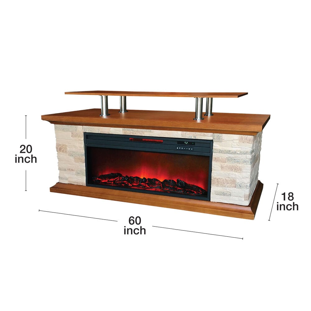 Lifesmart ZCFP1032US Electric-Fireplaces - View #2