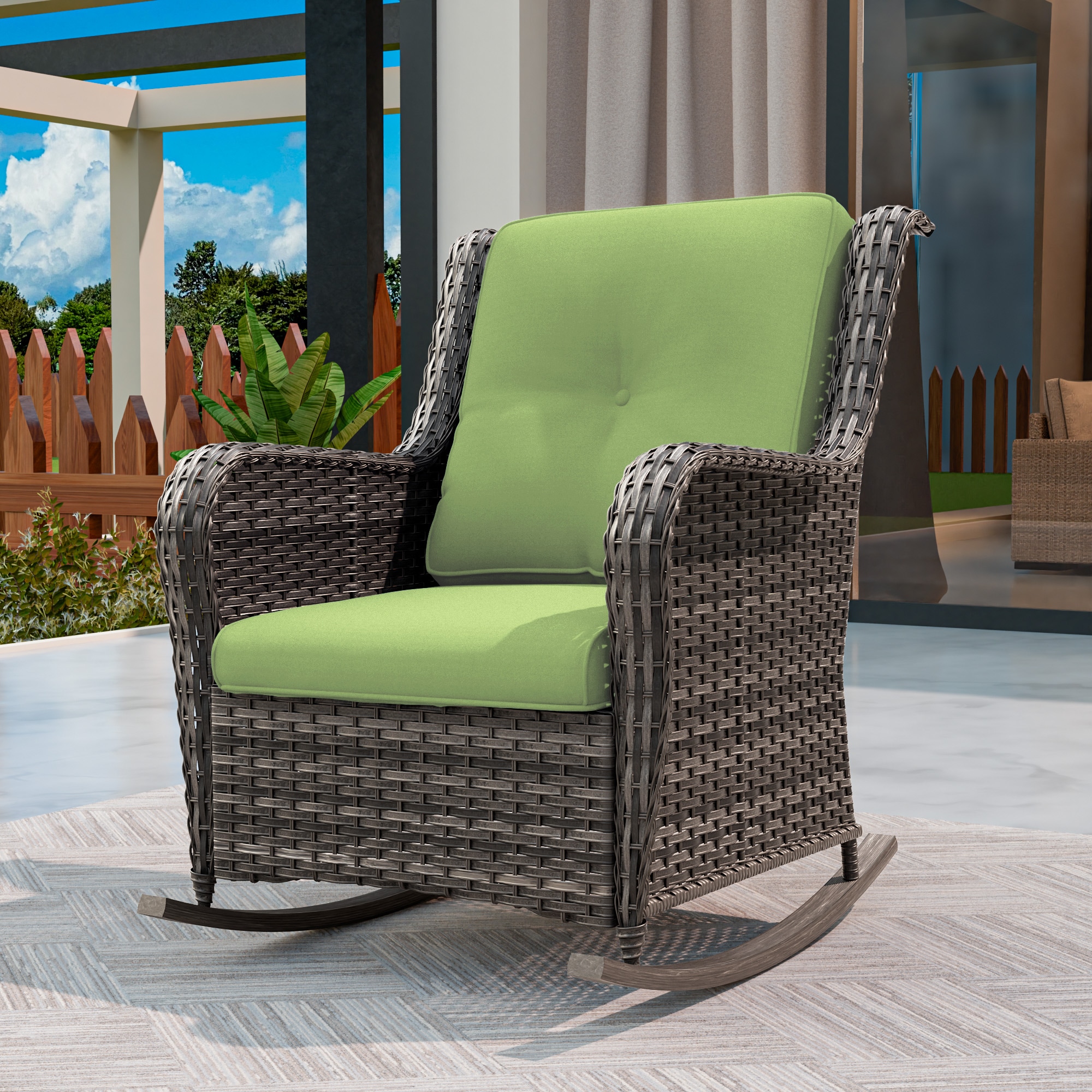 Lowes rocking chair cushions best sale