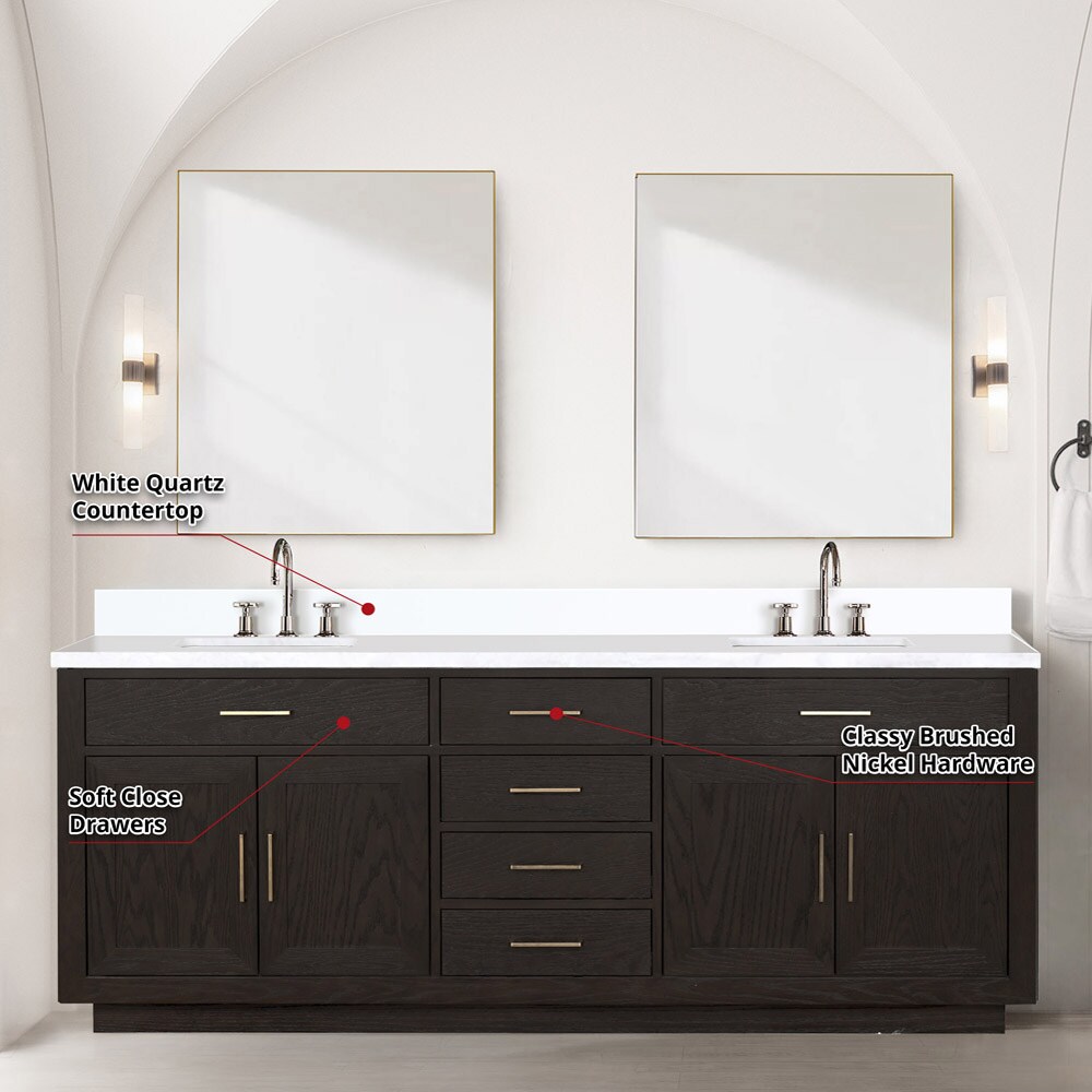 Lexora LVGI84DK211 Bath-Vanity-Combo - View #7