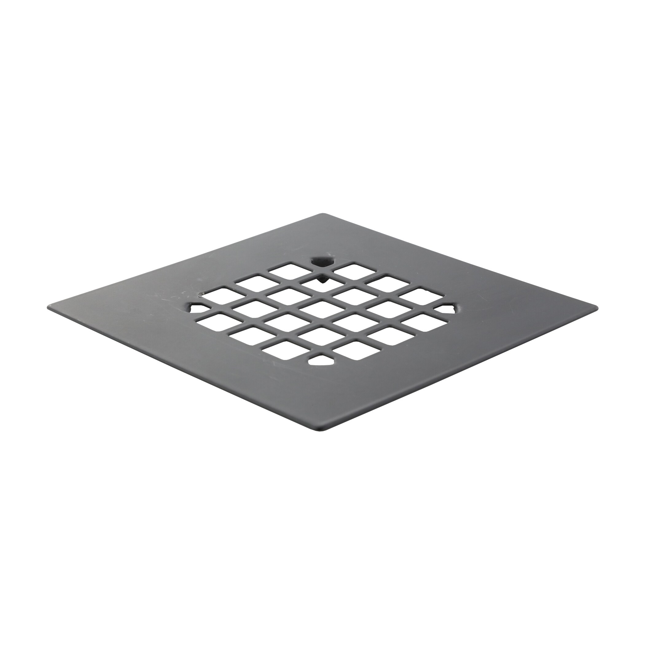 Square Snap-In Shower Drain Cover in Chrome - Danco