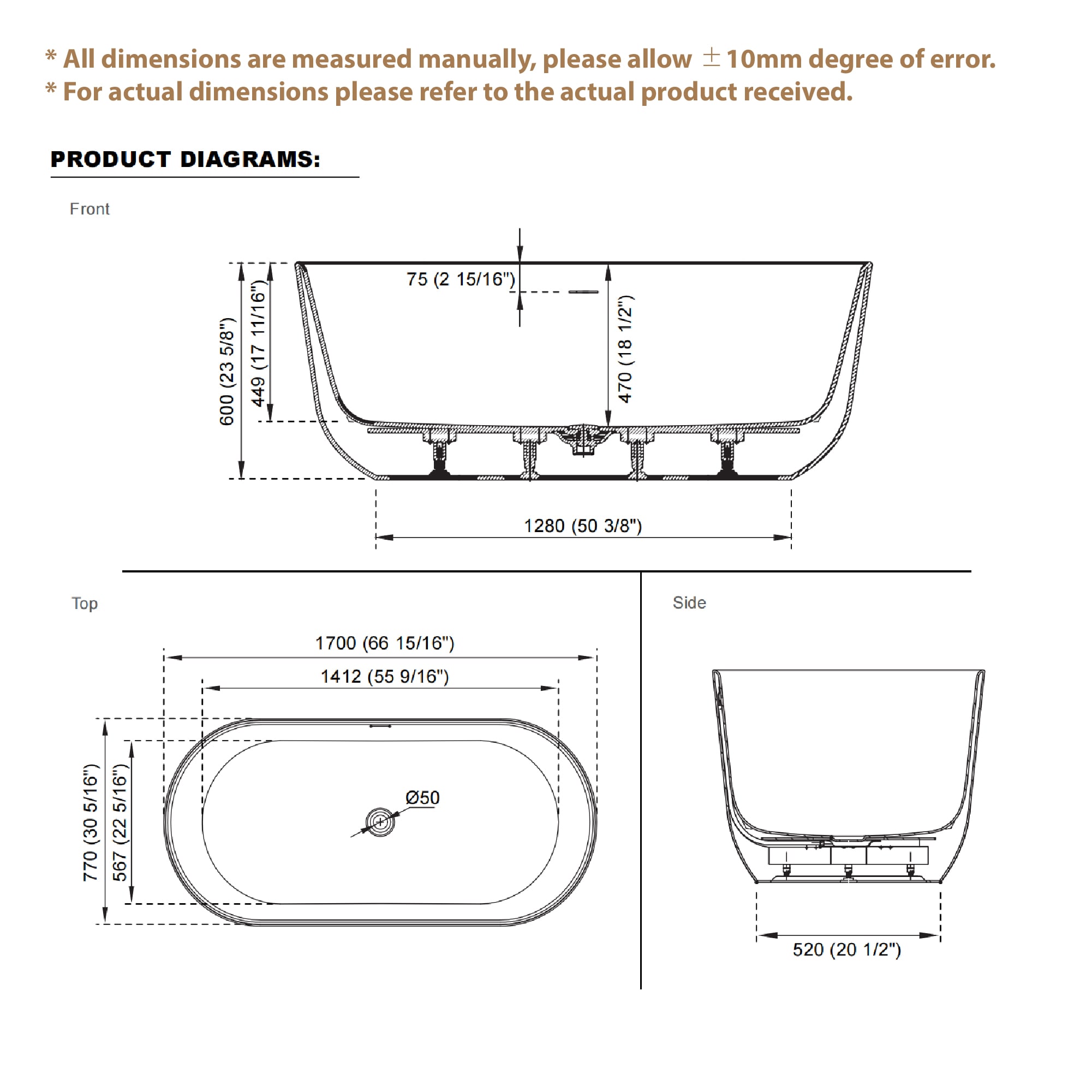 WELLFOR JO-115312 bathtubs - View #16