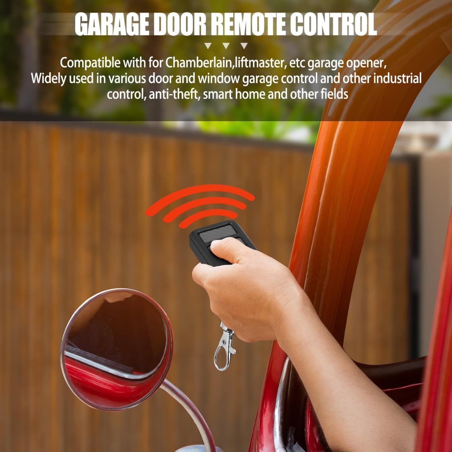 Angel Sar L2ZQYA805GOR13 Garage-Door-Opener-Remotes - View #4