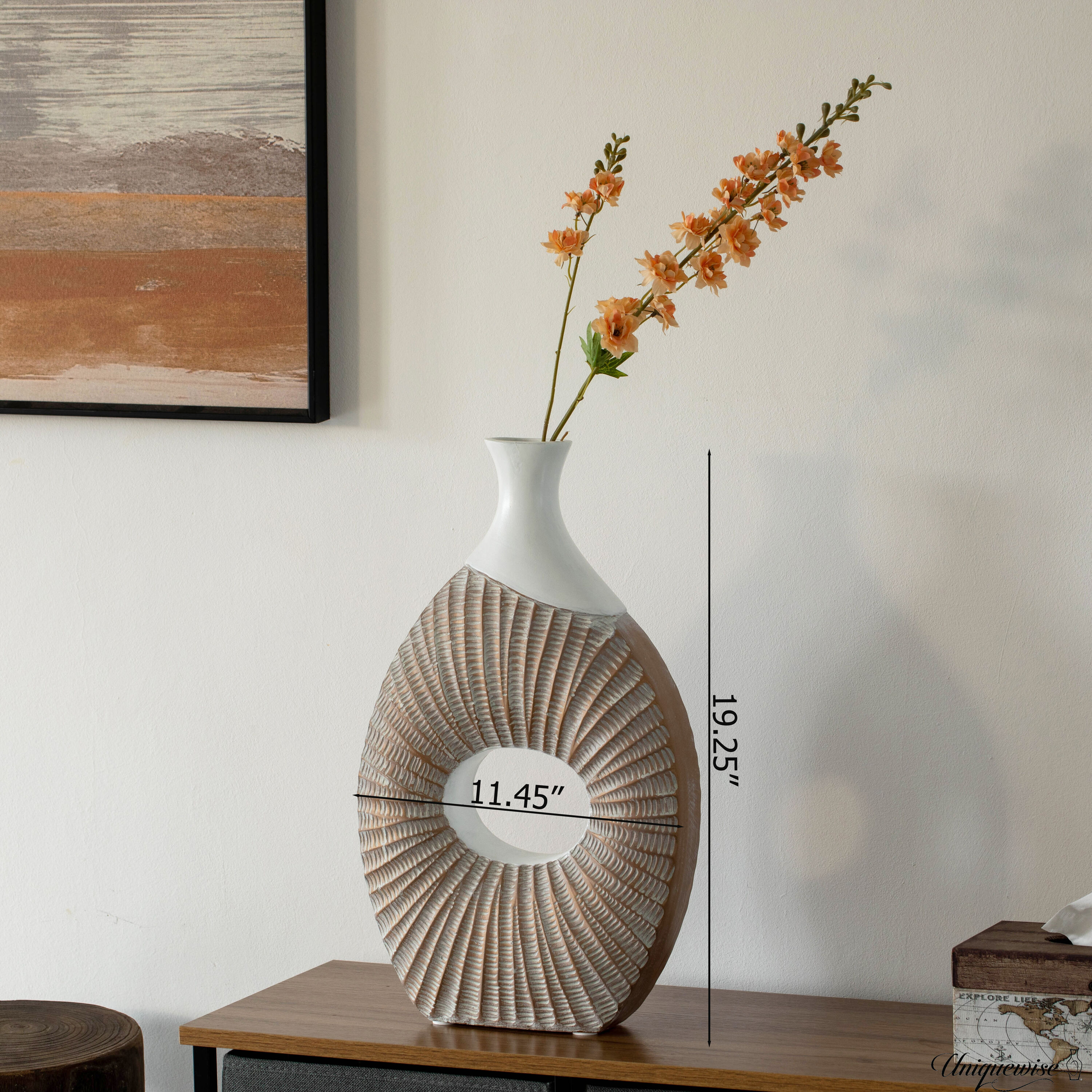 Uniquewise QI004688.WT Decorative-Accessories - View #2