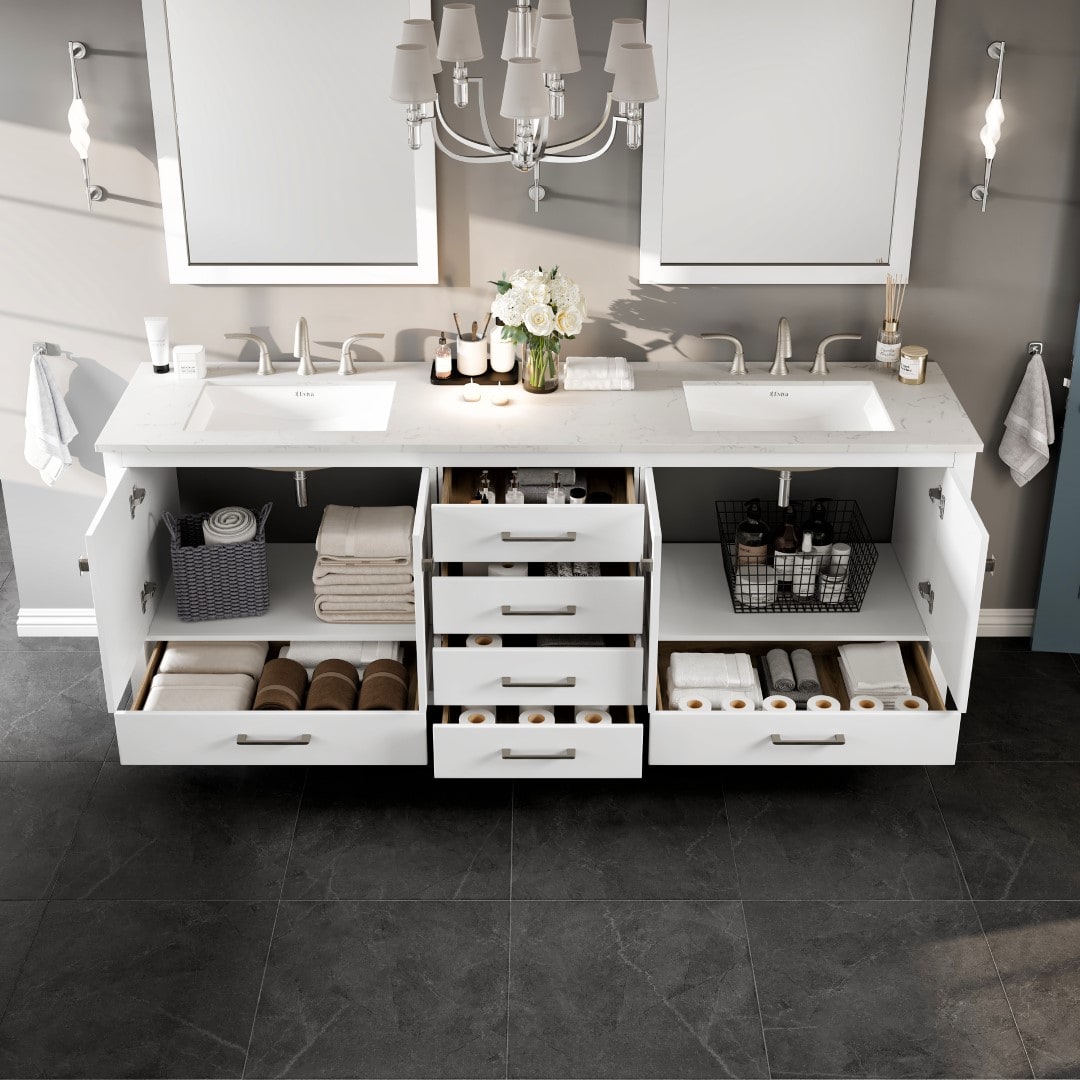 Eviva EVVN412-84WH Bath-Vanity-Combo - View #4
