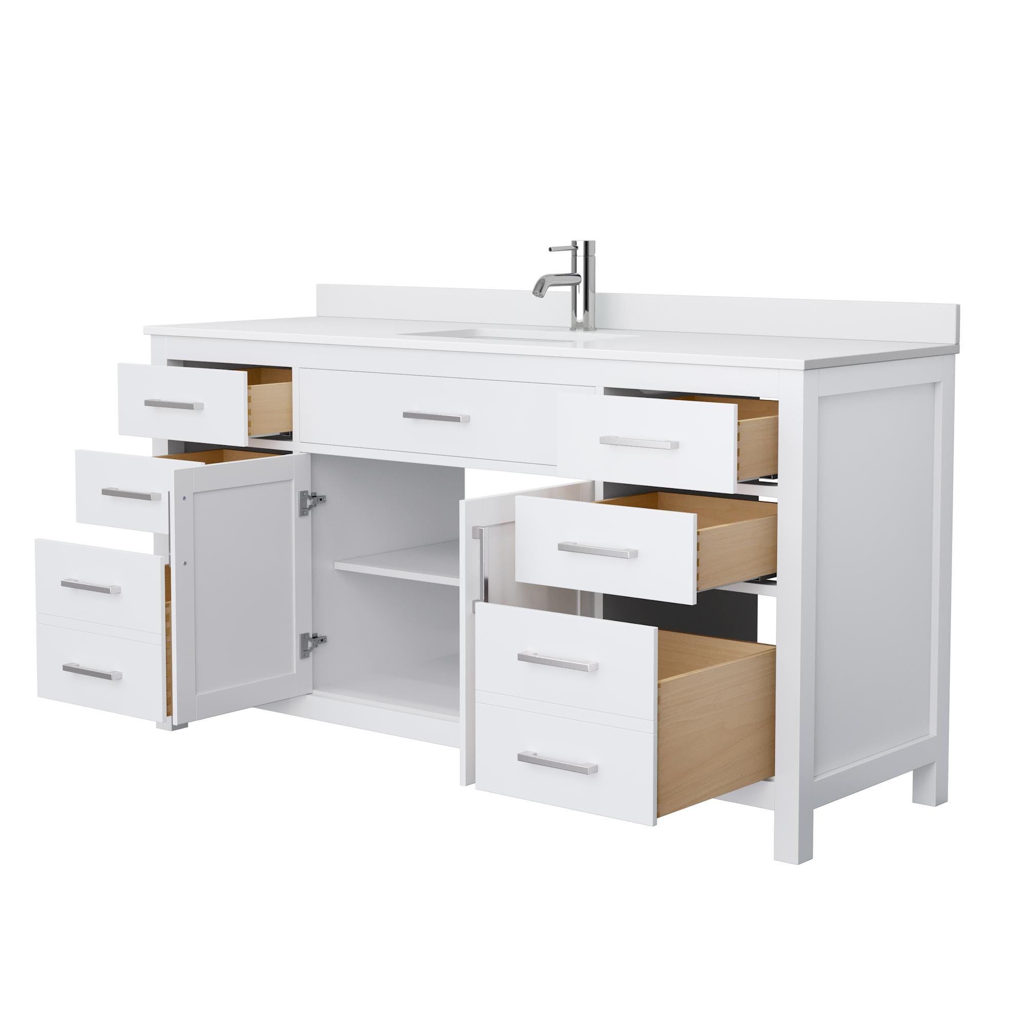 Wyndham Collection WCG242466SWHWCUNSMXX Bath-Vanity-Combo - View #3