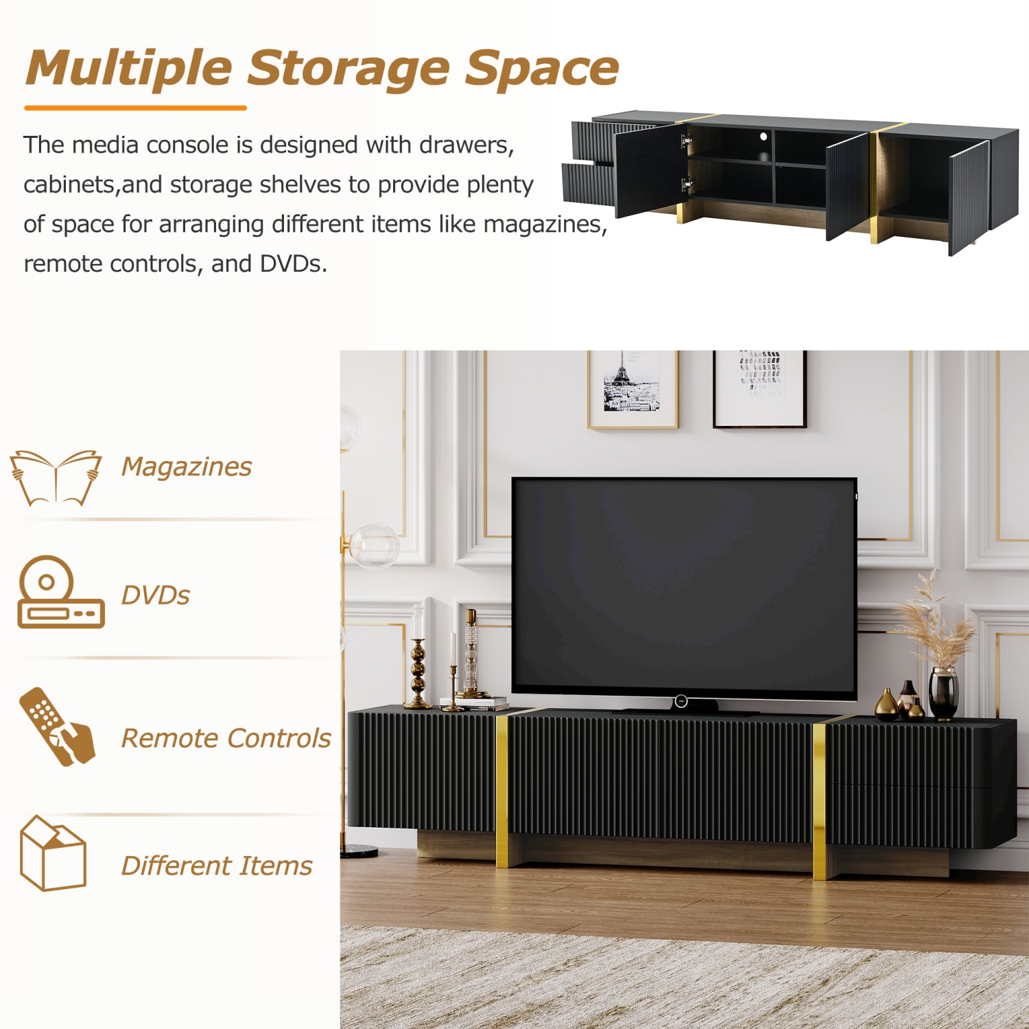 Streamdale Furniture WF531671AAB Tv-Stands - View #6