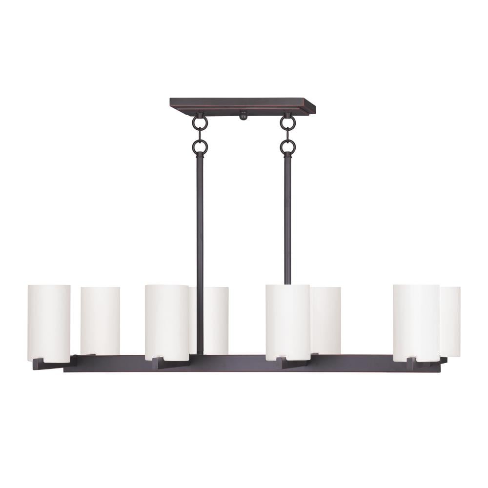 Livex Lighting 1328-67 Astoria 8 -Light Matte Brass Modern/contemporary For Use in Bathrooms, Bedrooms, Dining Rooms, Foyers, Kitchens, Living Rooms Chandelier