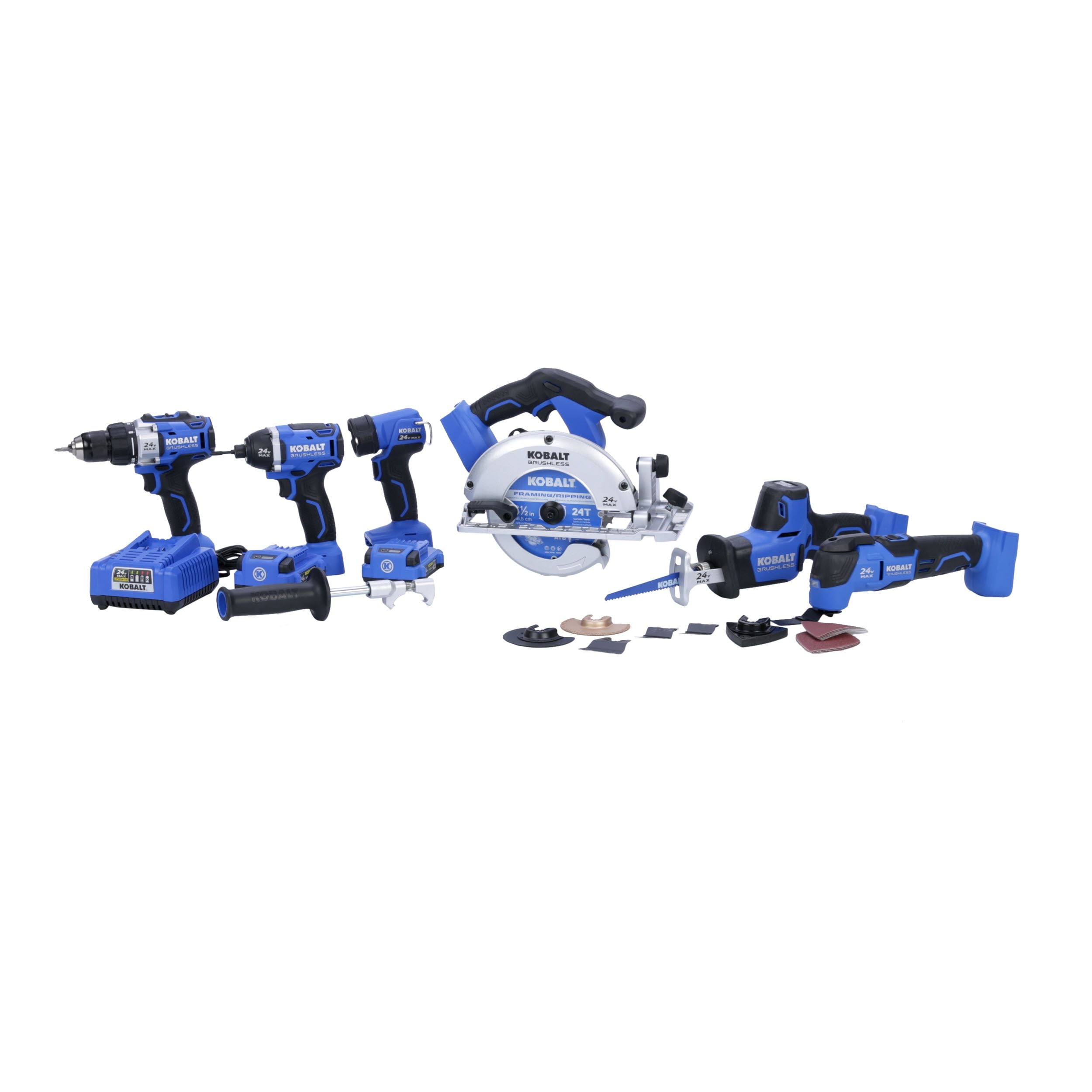 Kobalt 6 tool online combo kit