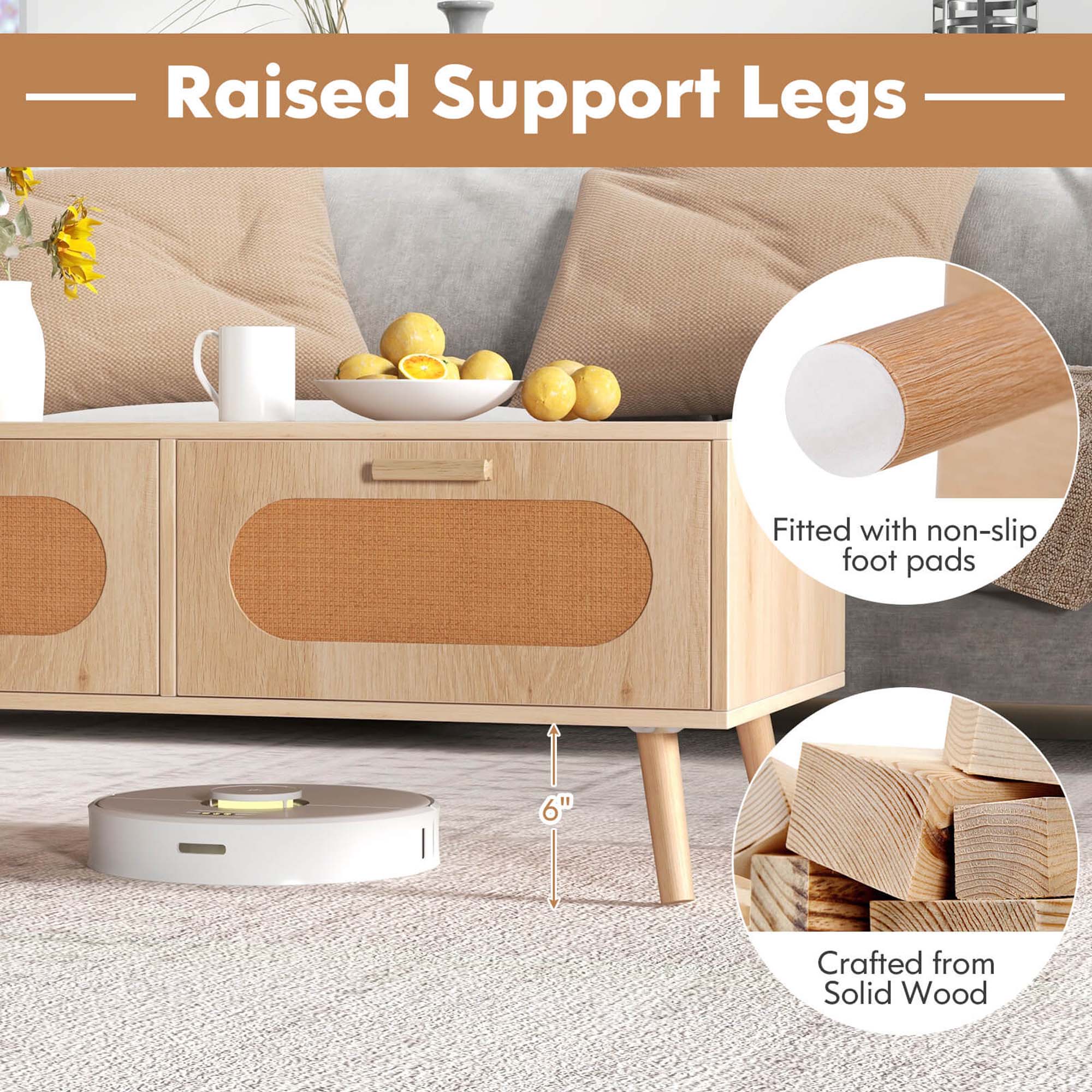 Costway HCST06481 Coffee-Tables - View #4