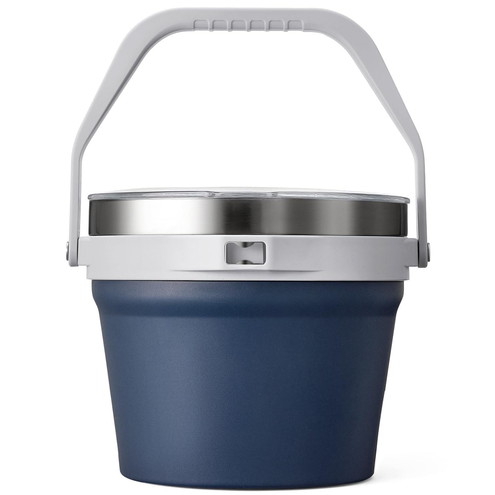 Aoibox  7L Double Wall Vacuum Stainless Steel Insulated Ice Bucket with Lid Holds 6 Longnecks or 3 Wine Bottles