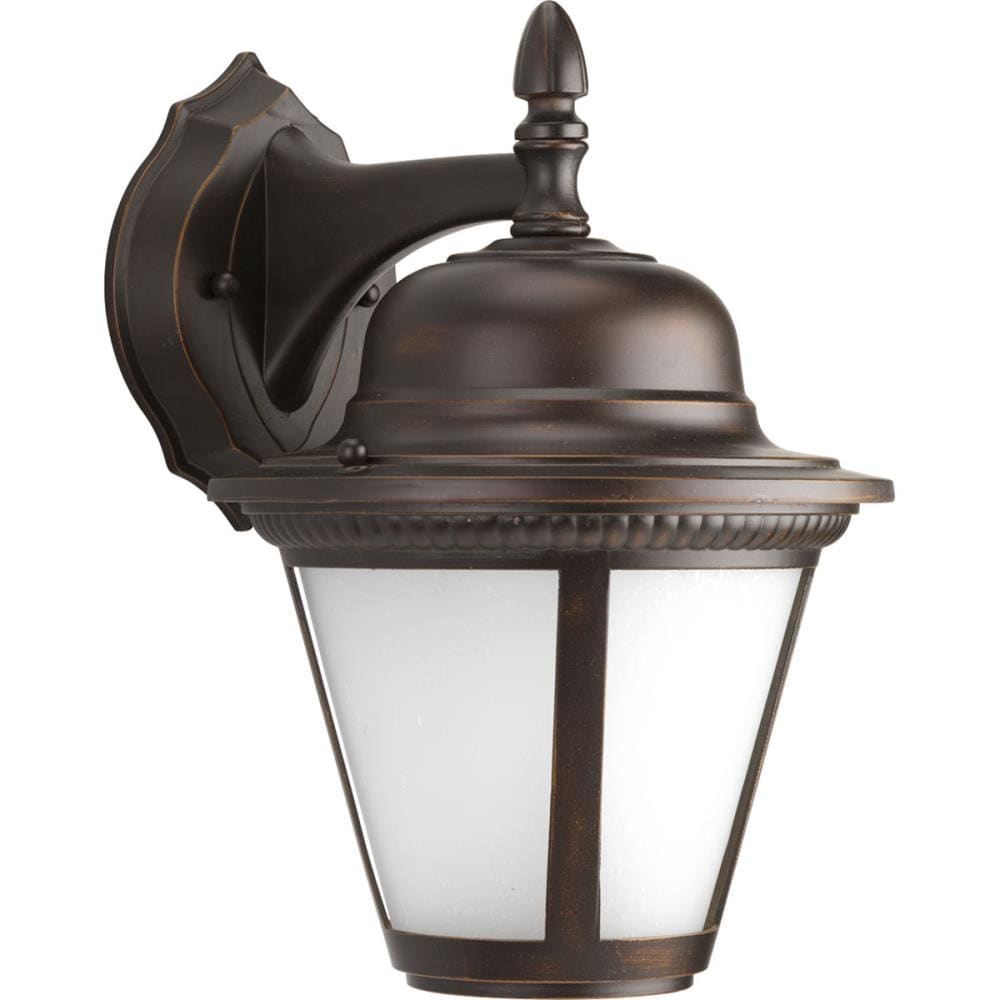 Progress Lighting P5863-2030K9 Westport LED 12.87-in H Antique Bronze Hardwired Integrated LED Outdoor Wall Light