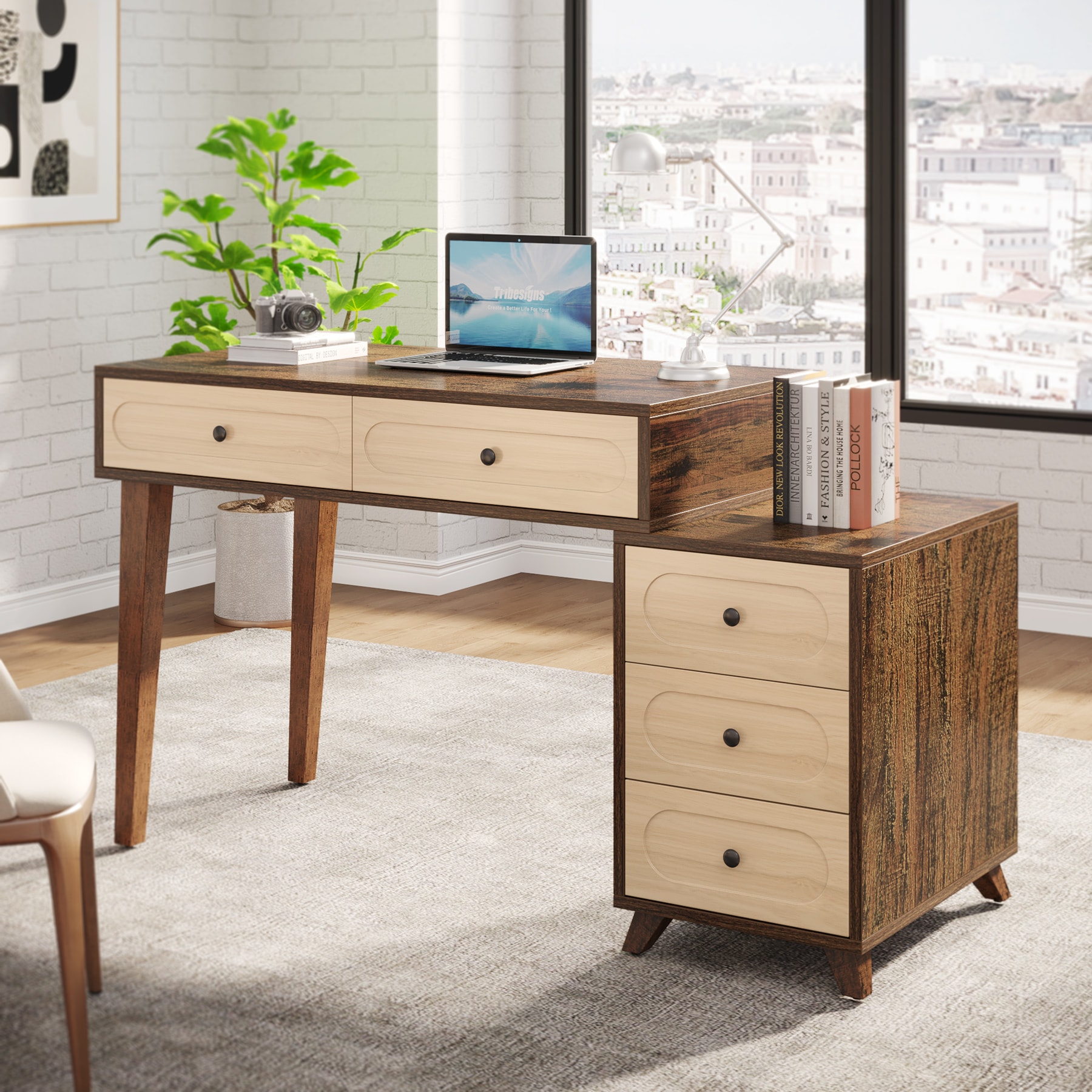 Fnova LWTJ-RY0061 Office-Tables - View #6