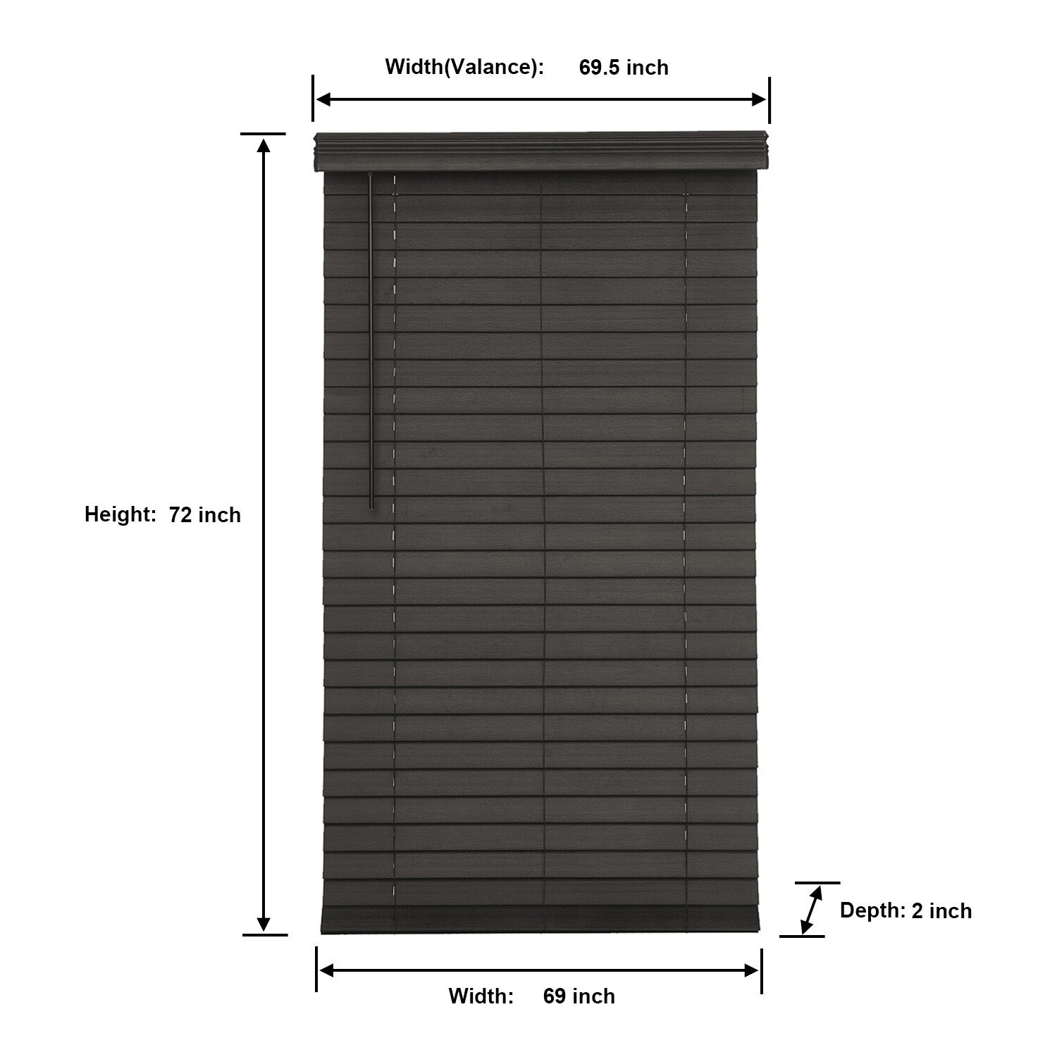 allen + roth DFHSD7272-69 blinds - View #7