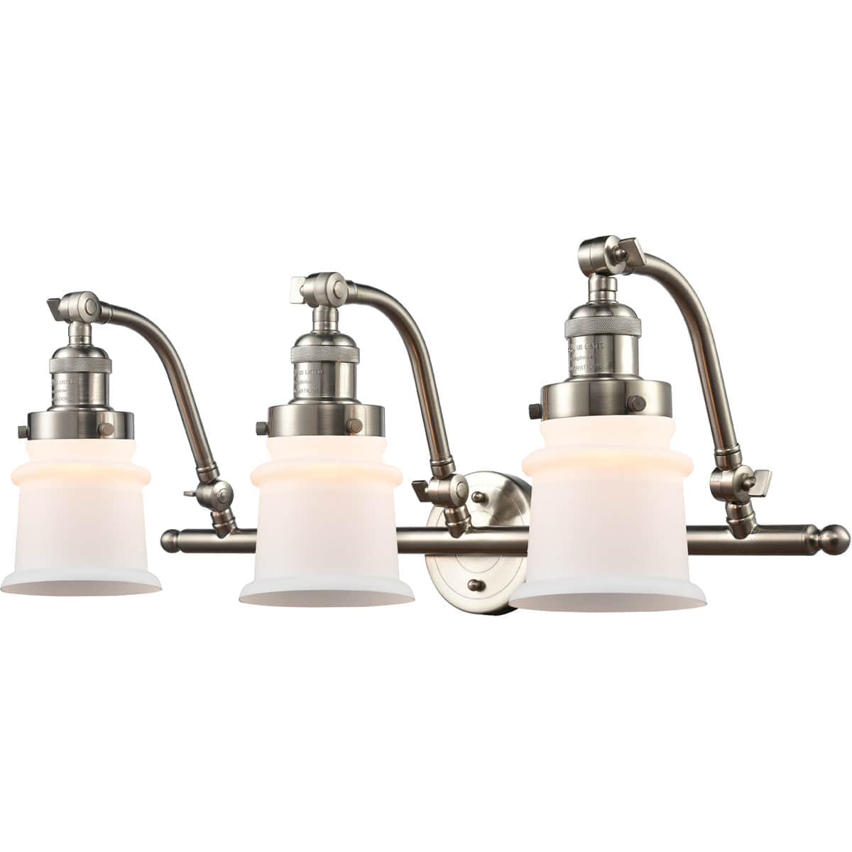 Innovations Lighting 1750371 515-3W-SN-G181S-LED Franklin Restoration Small Canton