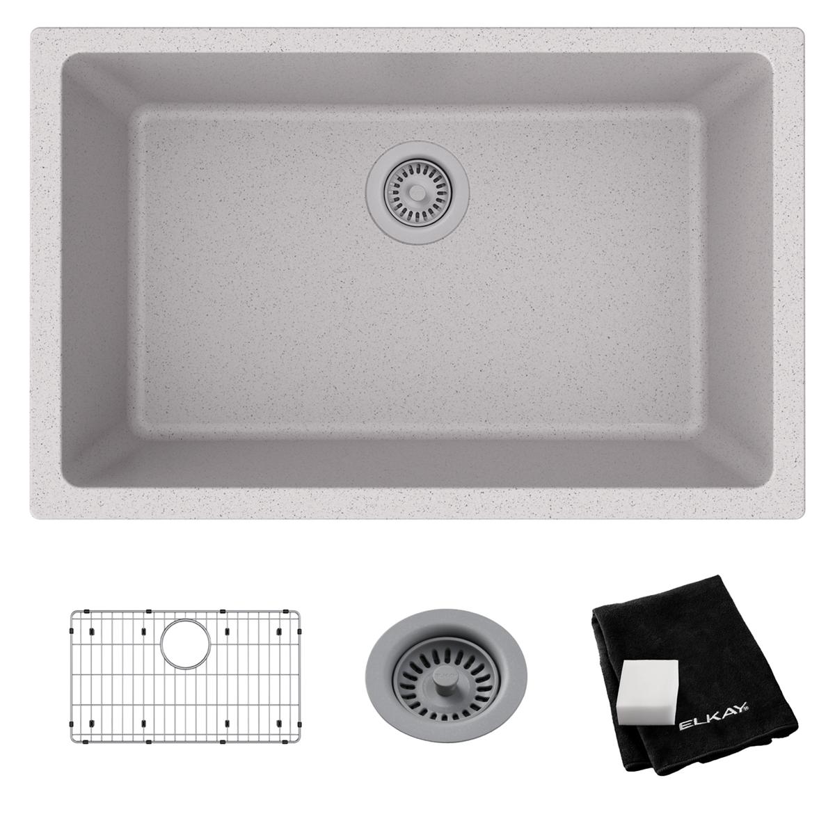 Elkay ELGRU13022GS0C Kitchen-Sinks - View #3