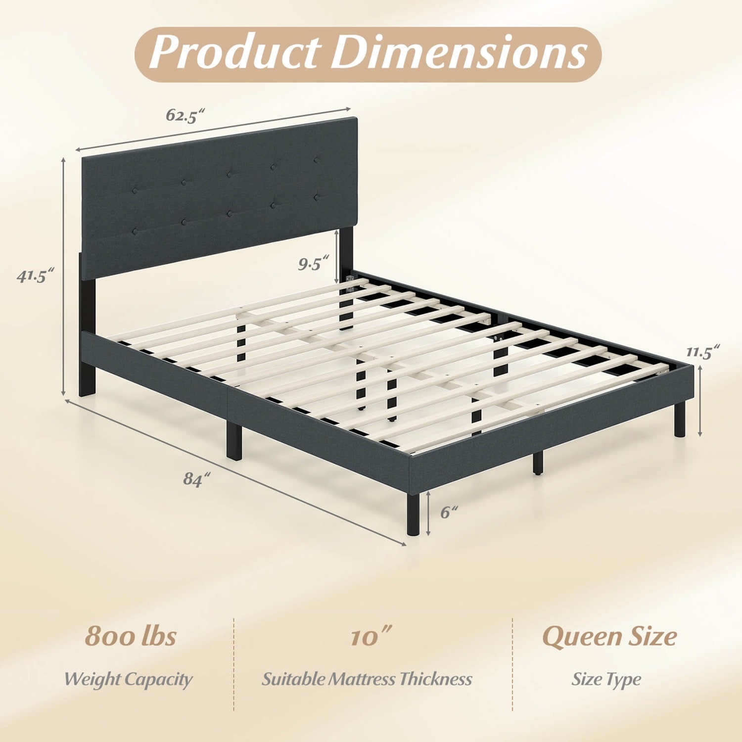 Costway CSHY004311 beds - View #3