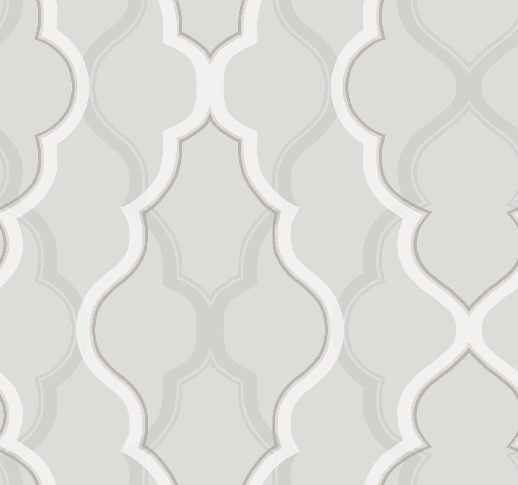 York Wallcoverings CI2397 60.8-Sq. Feet Gray Non-woven Damask Unpasted Wallpaper