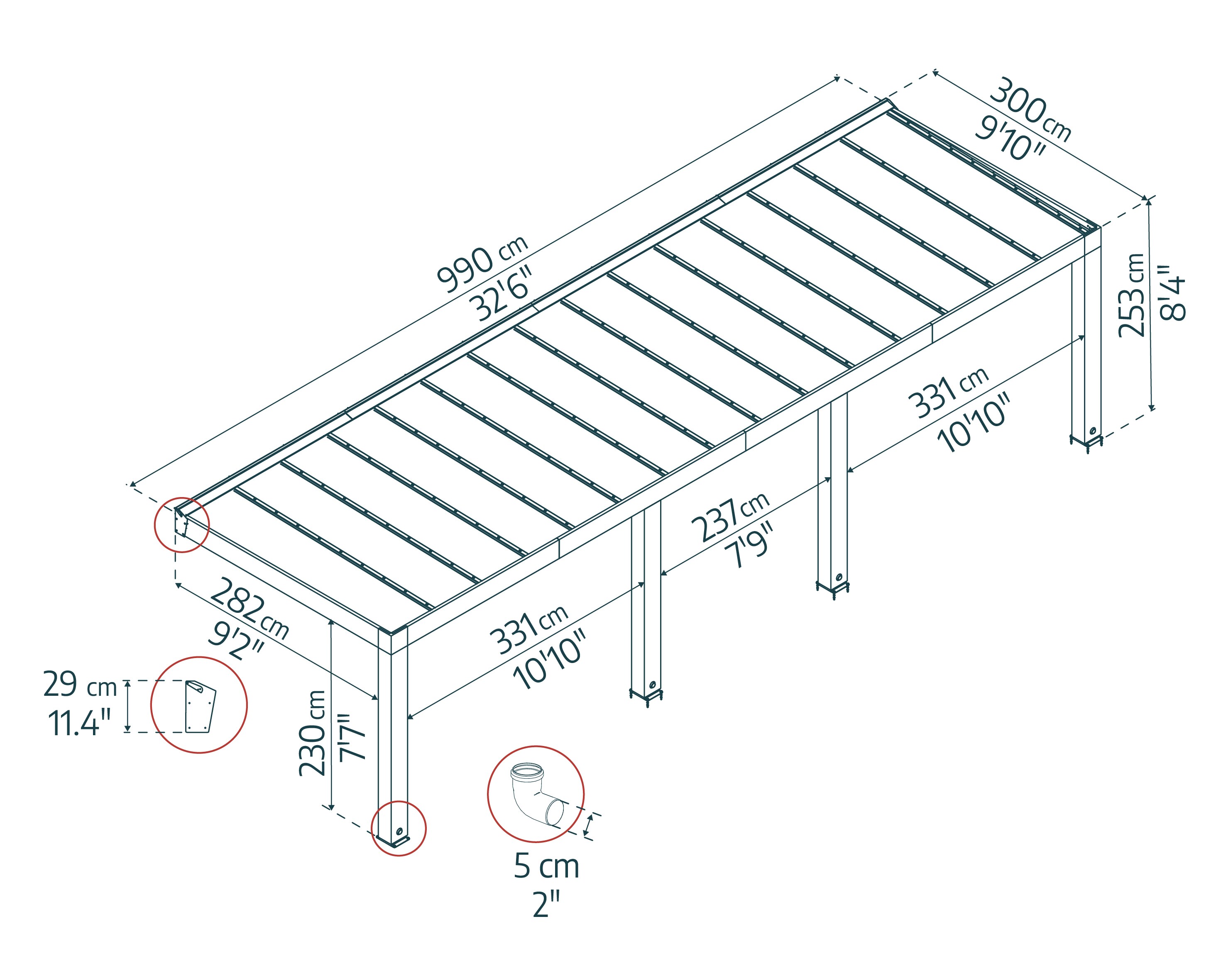 Canopia by Palram 707374 carports - View #4