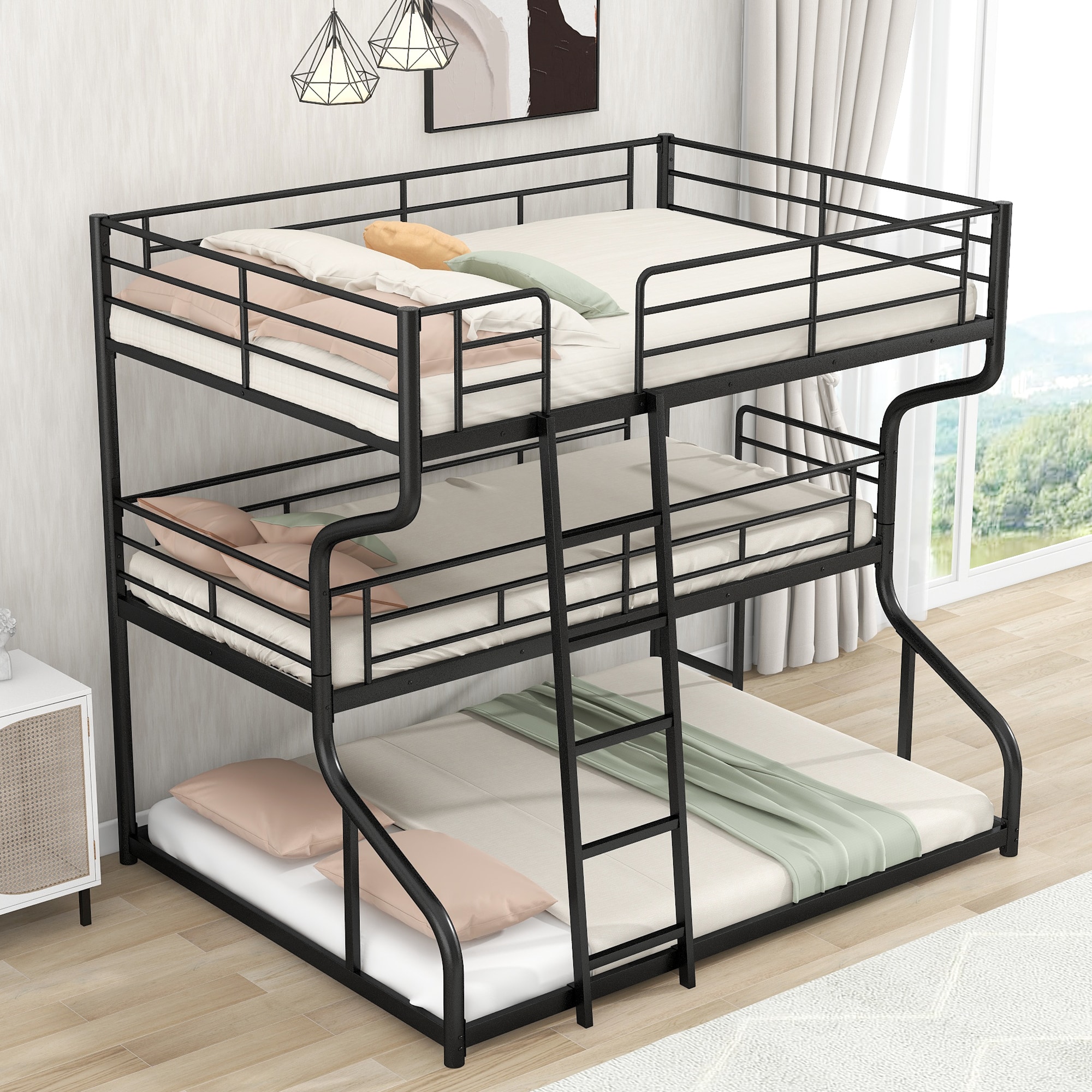 Queen bunk sale bed frame