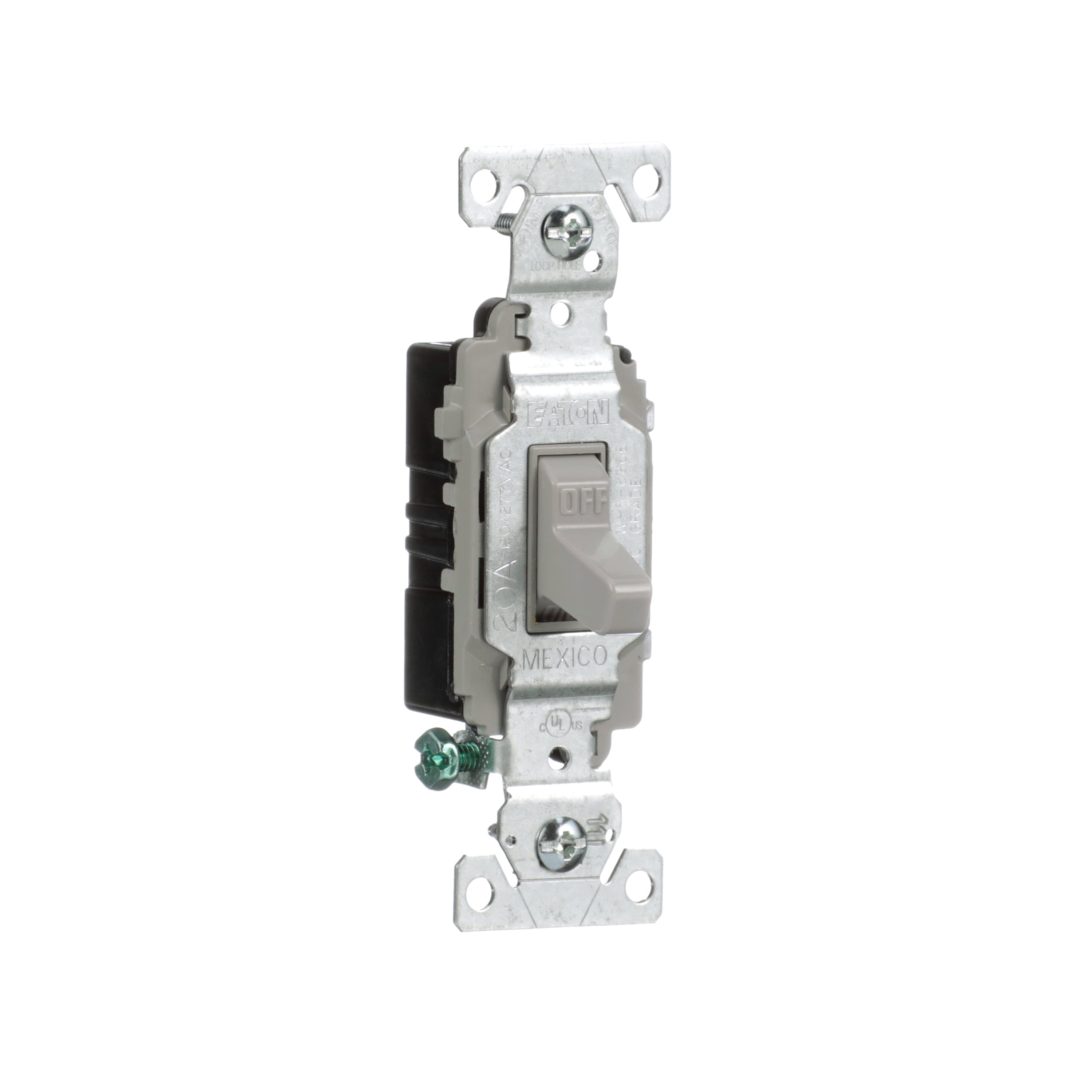 欲しいの Eaton 20-amp Single-pole Toggle Light Switch, Gray CSB120GY Nintendo Switch