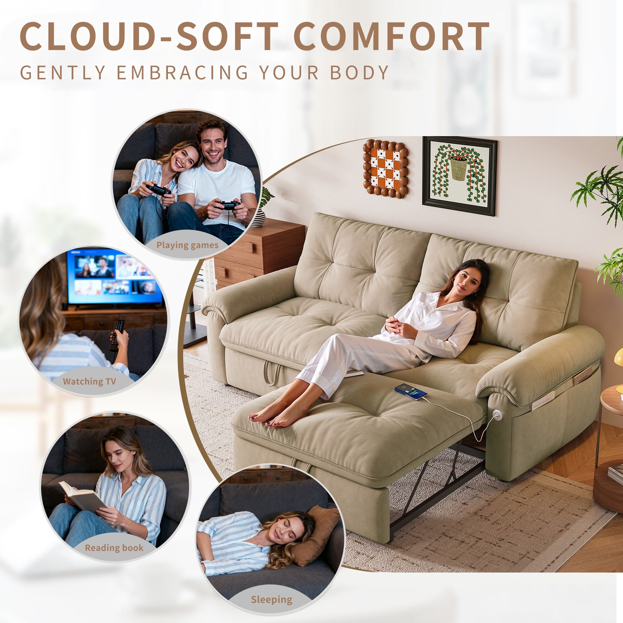 Boyel Living BL-SN508BR futons - View #6