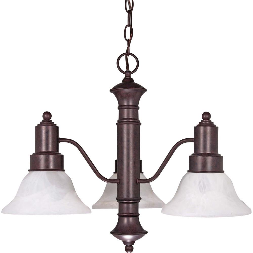  LW192 Gotham 1-Light Old Bronze Transitional Dry Rated Chandelier