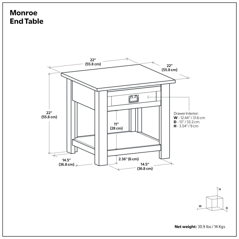 Simpli Home AXCMON-03RNAB End-Tables - View #12