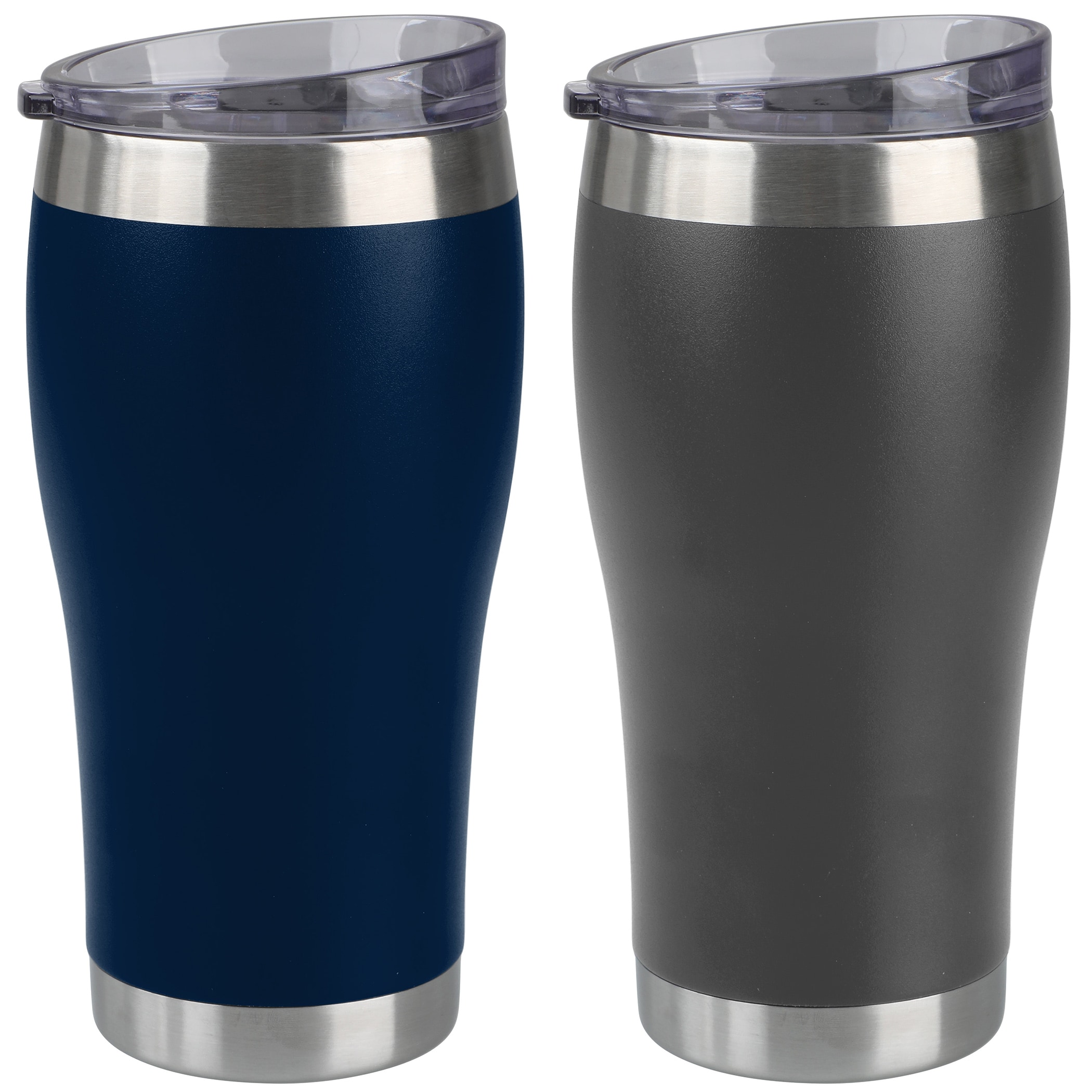 OLYMPIA OUTDOORS 20-fl oz Stainless Steel Insulated Tumbler Set (2